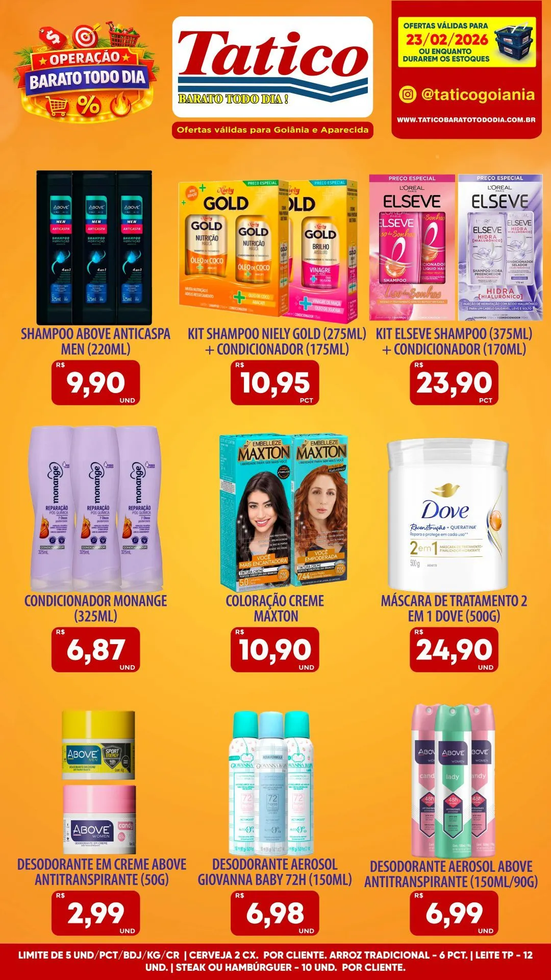 Encarte de Folhetos Tatico 23 de fevereiro até 23 de fevereiro 2026 - Pagina 3