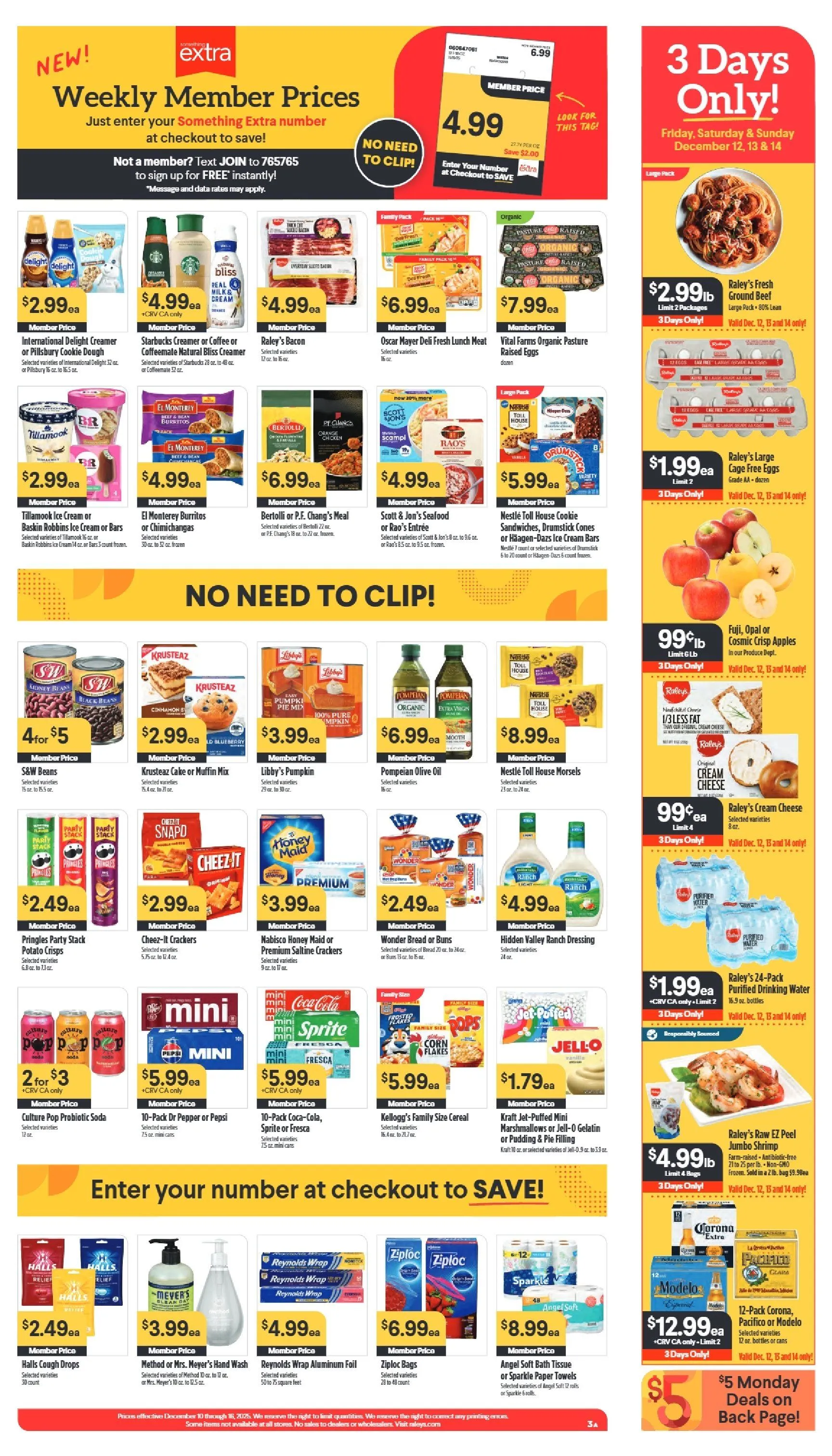 Weekly ad Raley's Sales from December 10 to December 16 2025 - Page 3
