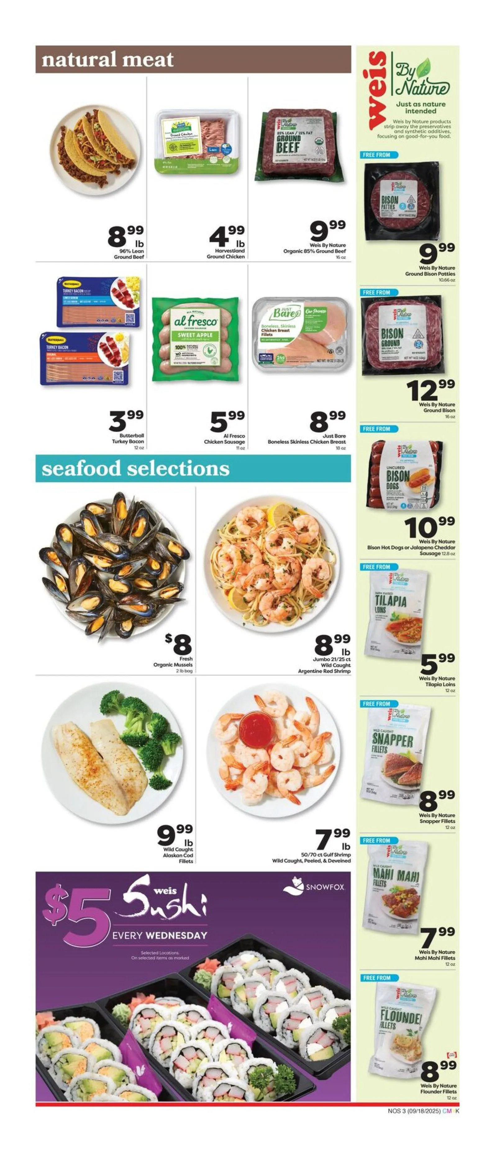 Weekly ad Weis Sales from September 18 to September 24 2025 - Page 3