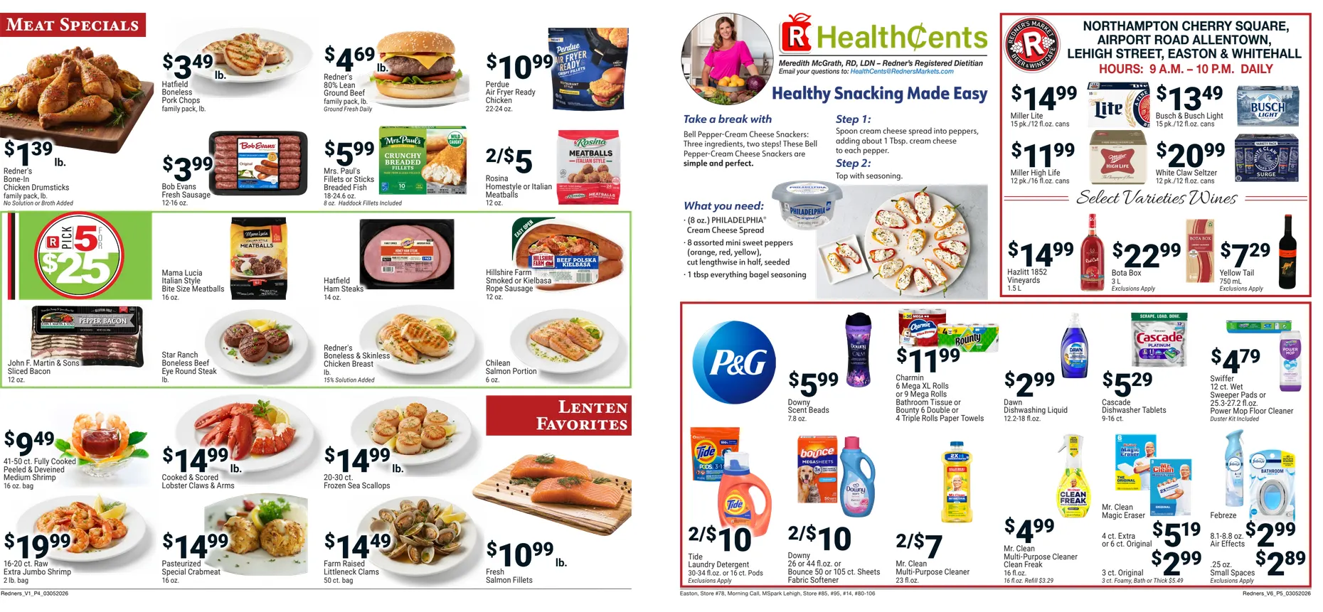 Weekly ad Redner's Market Sales from March 5 to March 11 2026 - Page 3