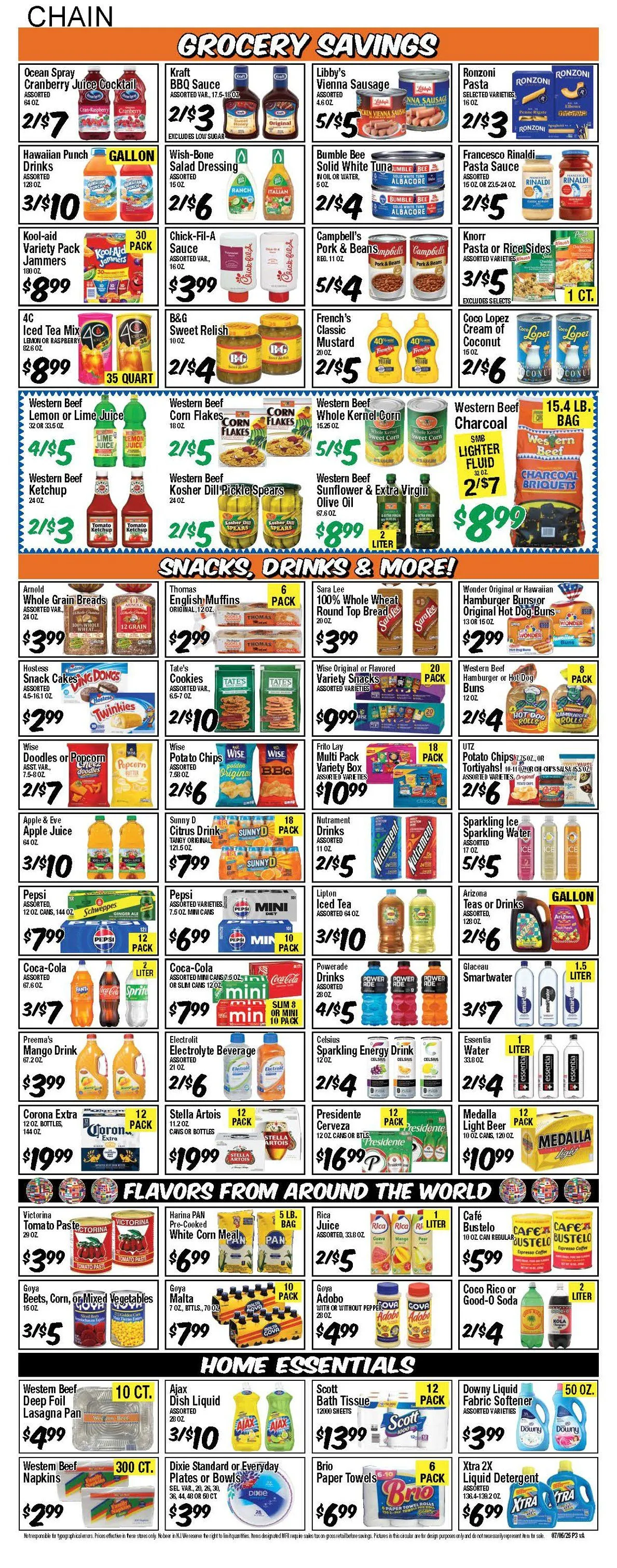 Weekly ad Western Beef weekly ads from July 5 to July 9 2025 - Page 3