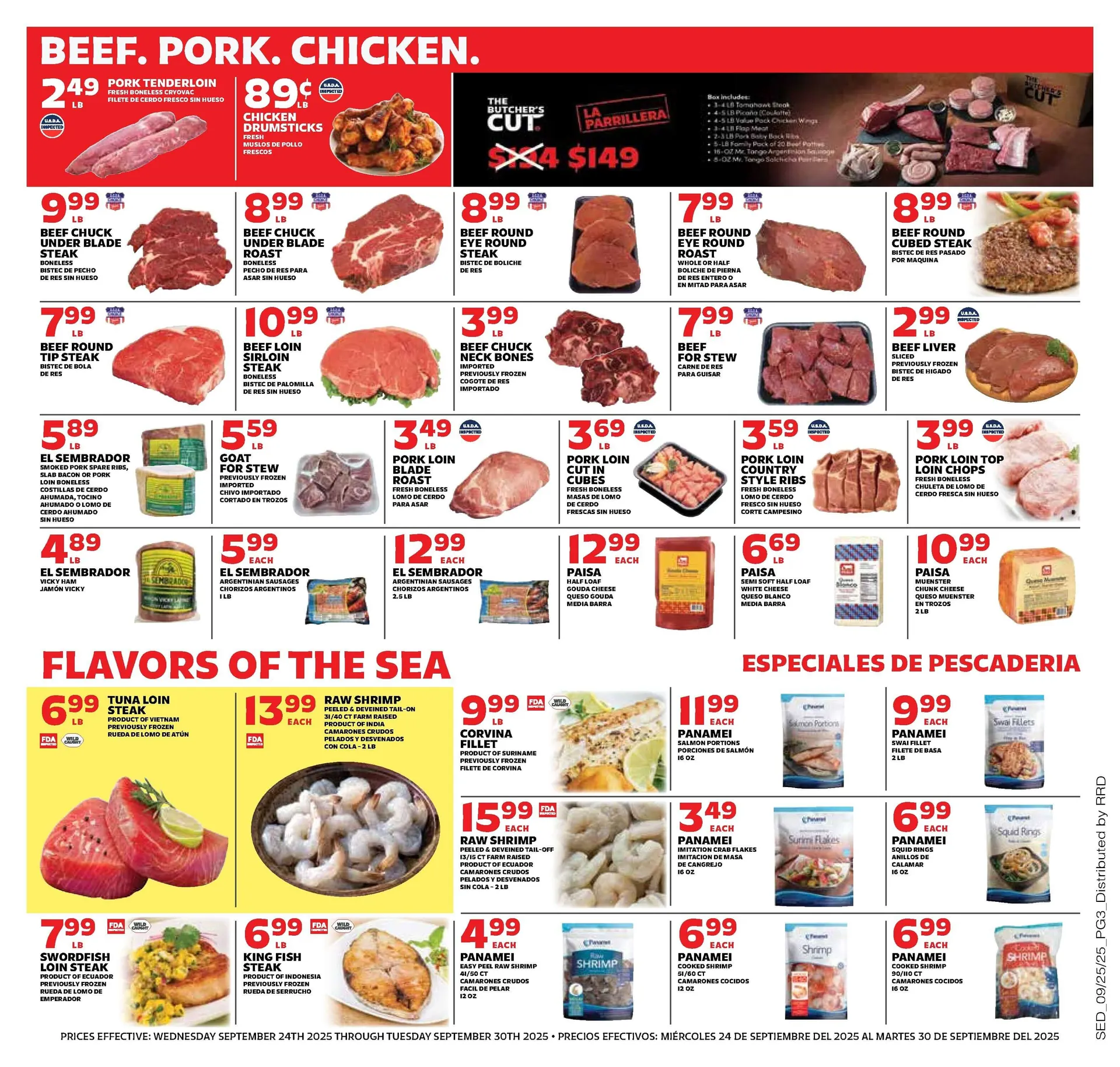 Weekly promotion Sedano's Sales spanning from September 24 to September 30 2025 - Page 3 for Catalogue 365