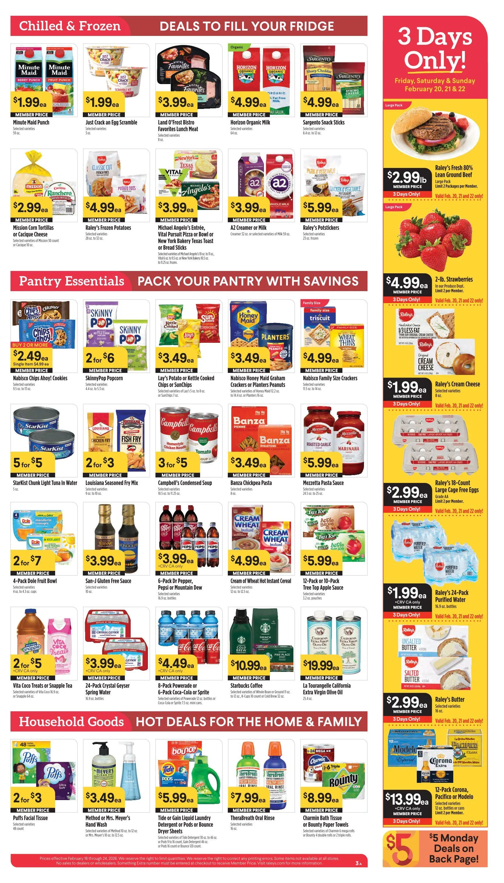 Weekly ad Raley's Sales from February 18 to February 24 2026 - Page 3