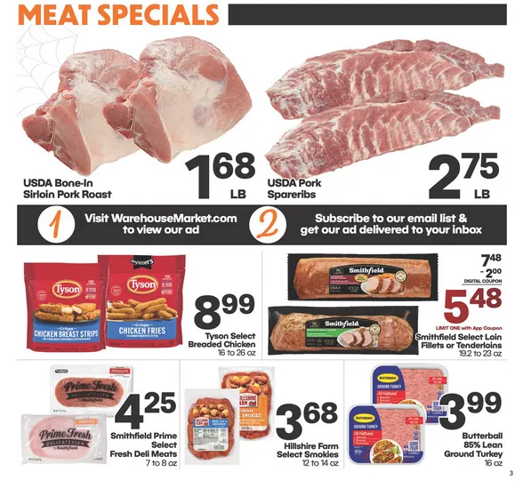 Weekly ad Warehouse Market Sales from October 22 to October 28 2025 - Page 3