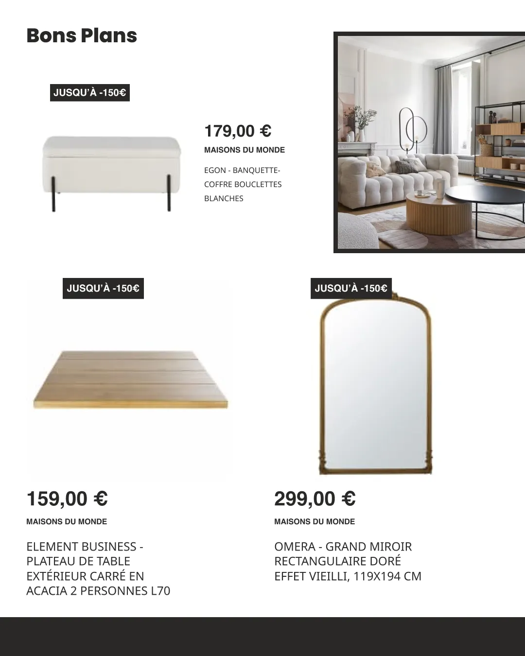 Catalogues Maisons du Monde du 27 mai au 10 juin 2026 - Catalogue page 3