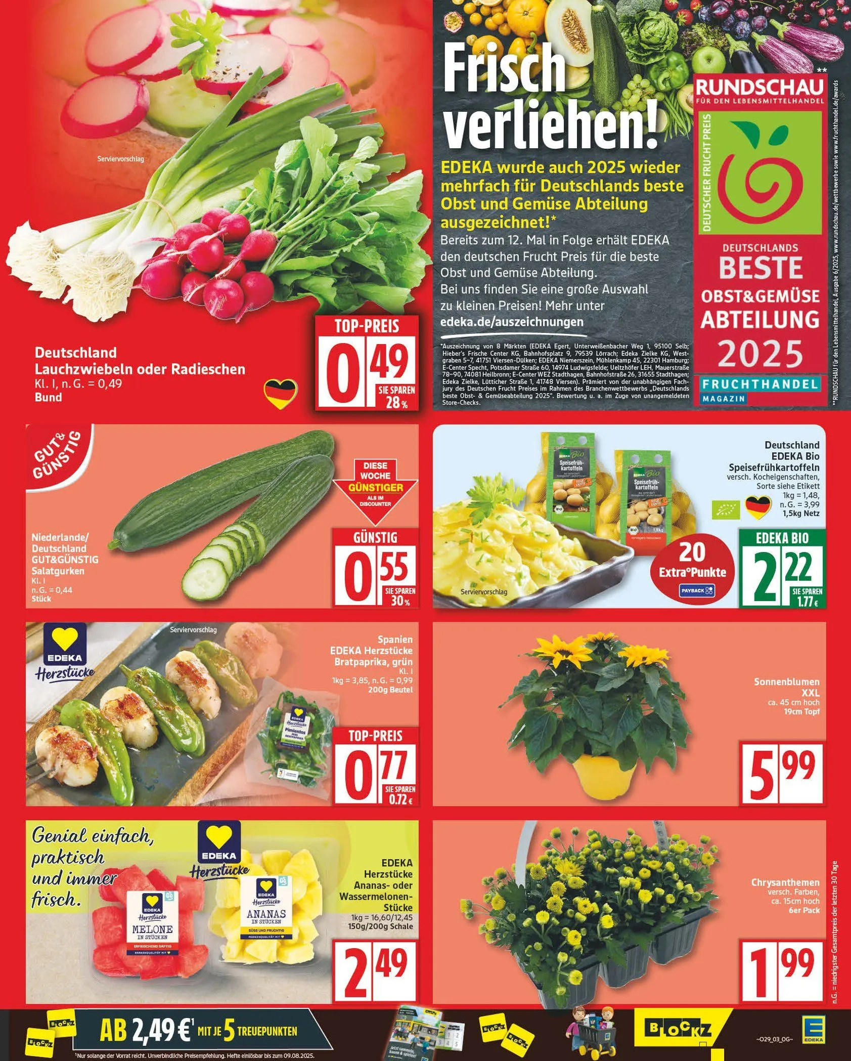 Edeka Prospekte - Aktuelle Angebote von 14. Juli bis 19. Juli 2025 - Prospekt seite 3