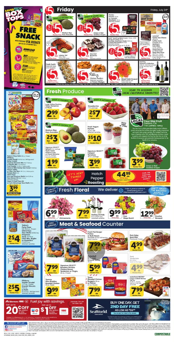 Weekly ad  Vons  Sales from July 22 to July 28 2026 - Page 3