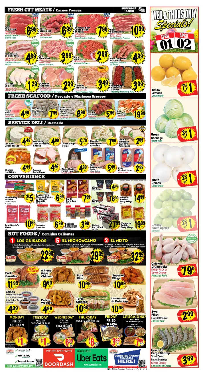 Weekly ad Superior Grocers Sales from April 1 to April 7 2026 - Page 3