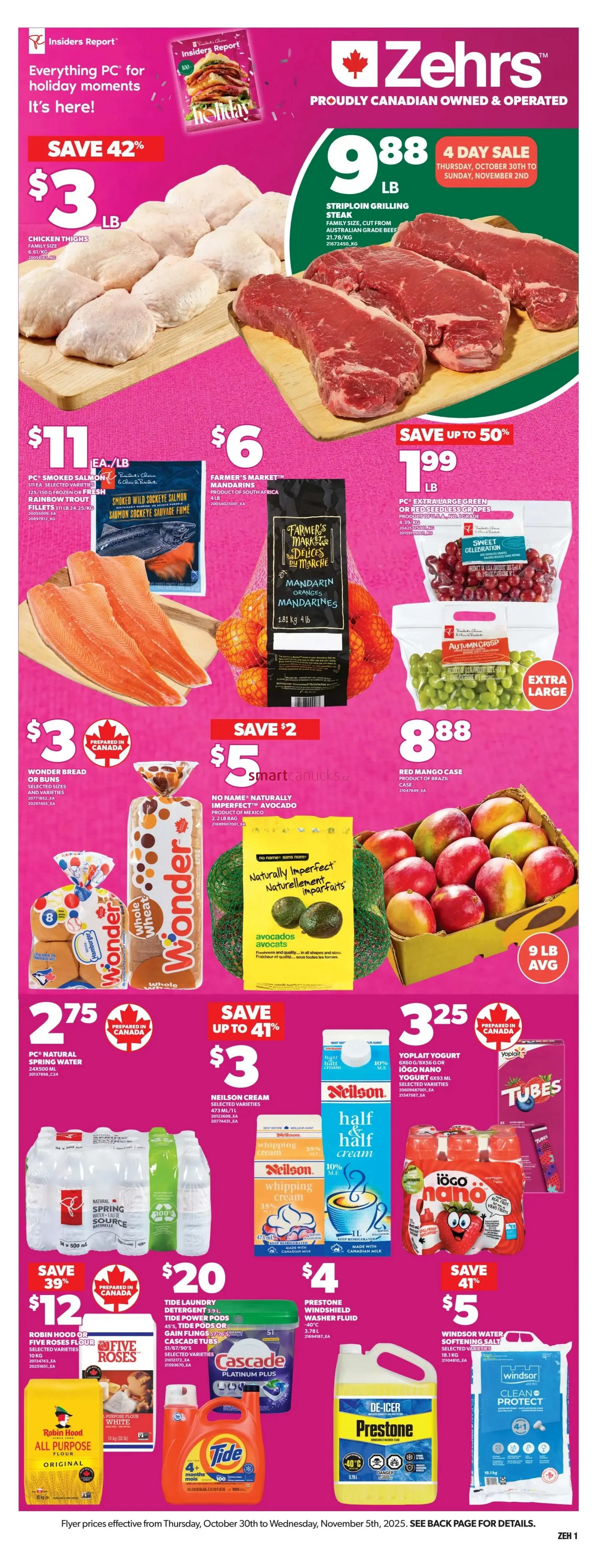 Zehrs Sales from October 30 to November 5 2025 - flyer page 3