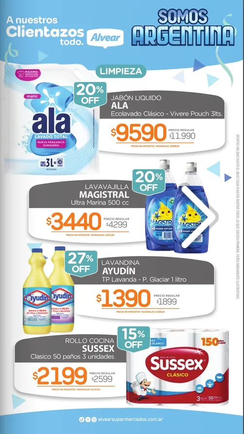 Ofertas de  Ofertas Super Alvear  2 de julio al 8 de julio 2026 - Página 3 del catálogo