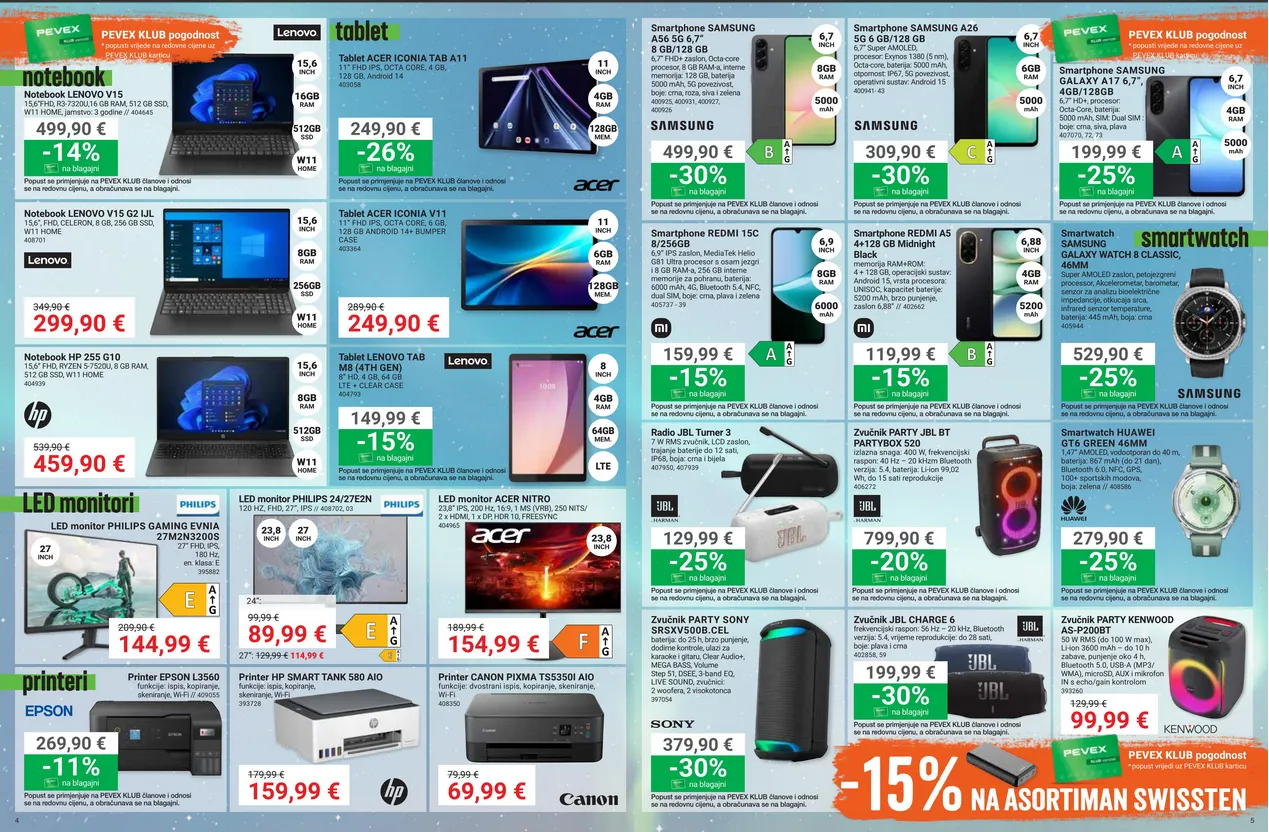 Katalog Pevex  od 8. siječnja do 2. veljače 2026. - Pregled Stranica 3