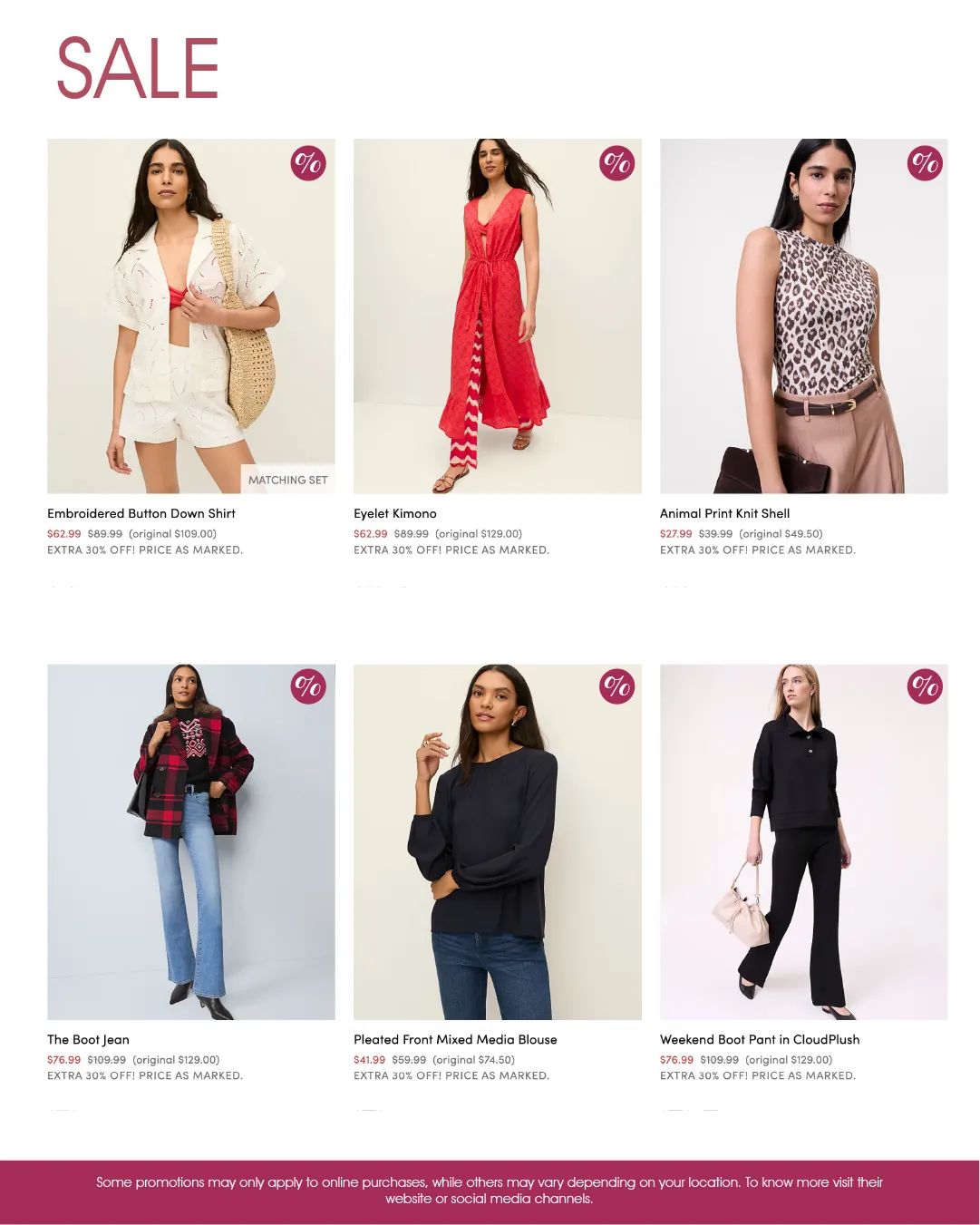 Weekly ad Ann Taylor Sales from May 29 to June 12 2026 - Page 2