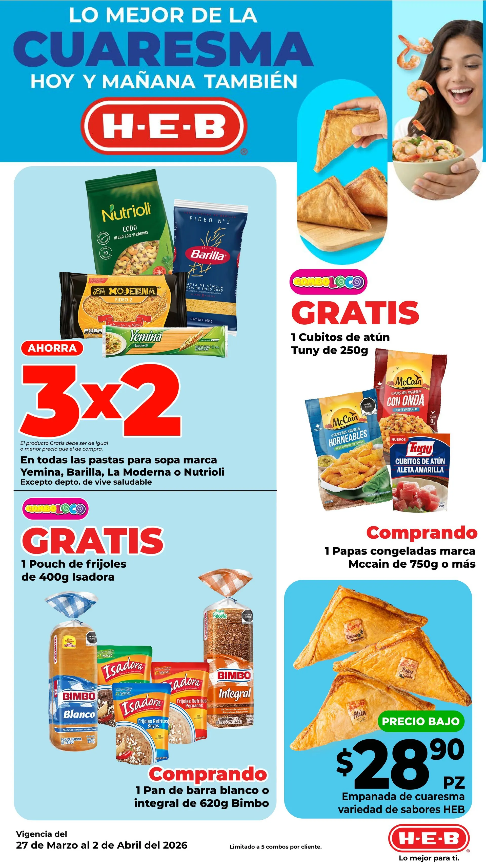 Catálogo de H-E-B Ofertas 30 de marzo al 3 de abril 2026 - Pagina 3