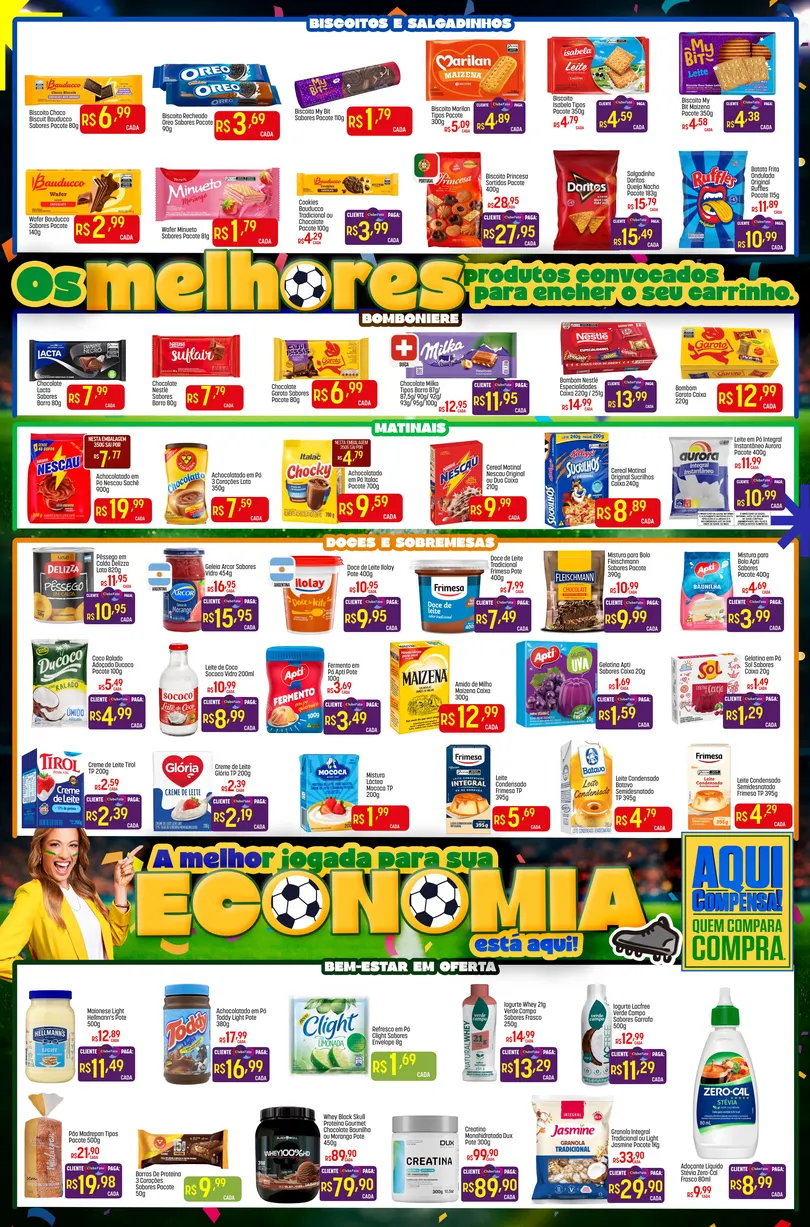 Encarte de Folhetos Super Muffato  17 de junho até 21 de junho 2026 - Pagina 3