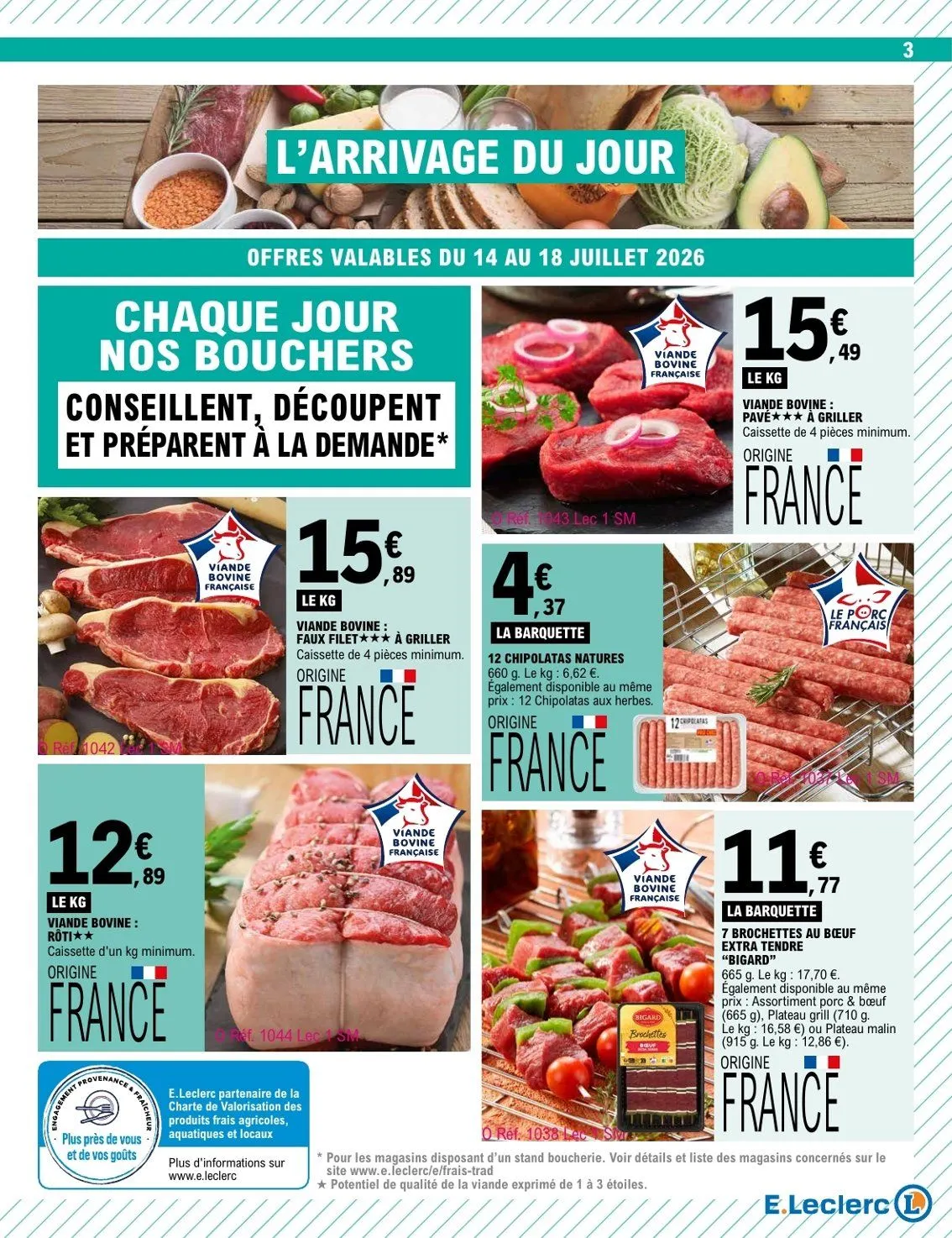 E.Leclerc Brico Catalogue du 14 juillet au 26 juillet 2026 - Catalogue page 3