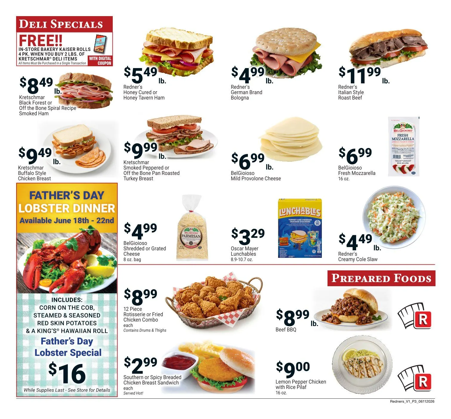 Weekly ad Redner's Market Sales from June 11 to June 17 2026 - Page 3
