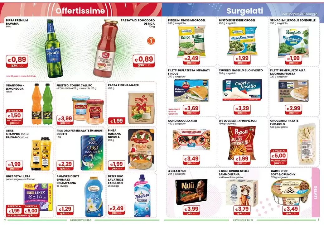 Volantini Gala Supermercati da 22 aprile a 5 maggio di 2026 - Pagina del volantino 3