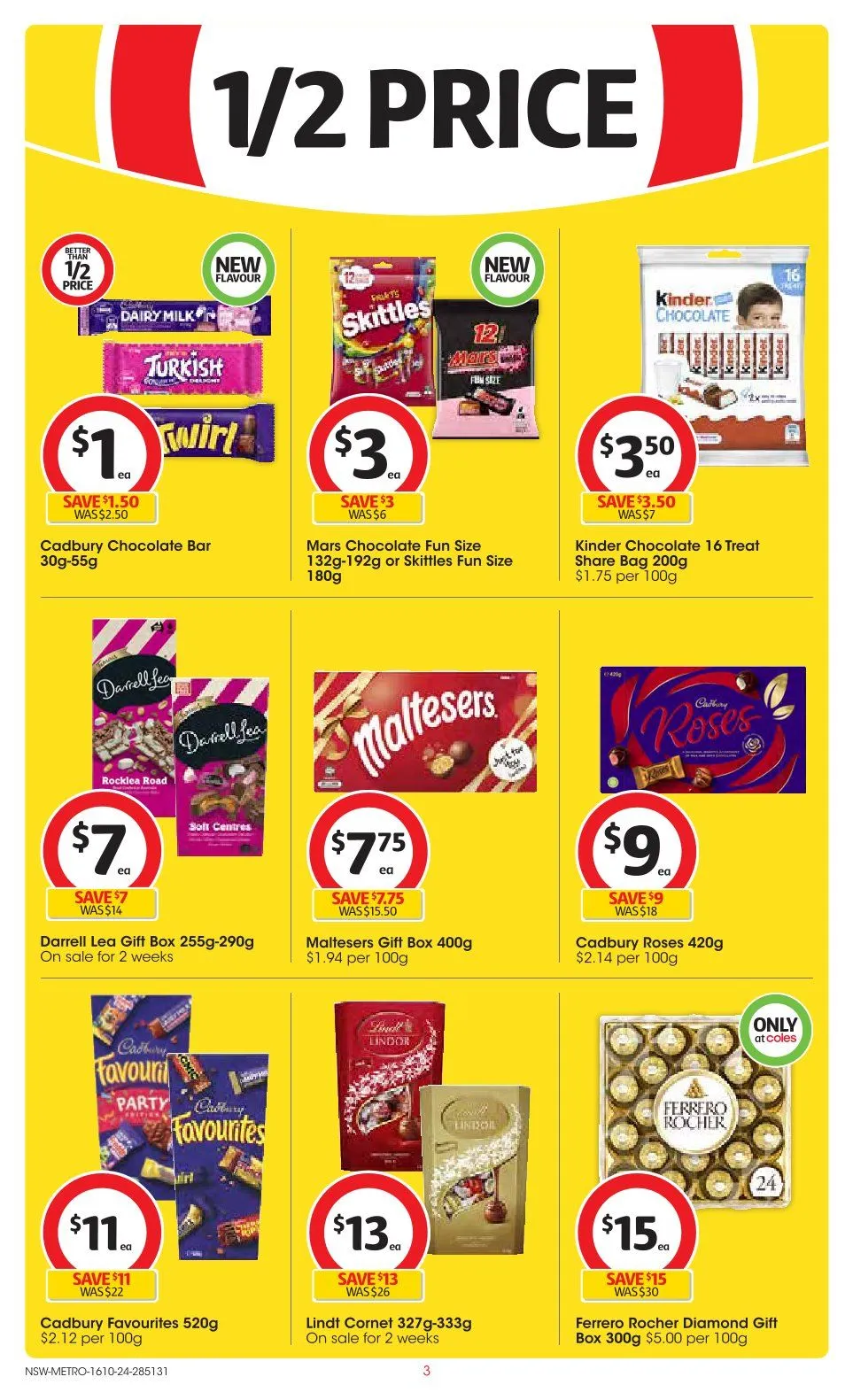 Coles Weekly Ad - Catalogue valid from 16 October to 22 October 2024 - page 3