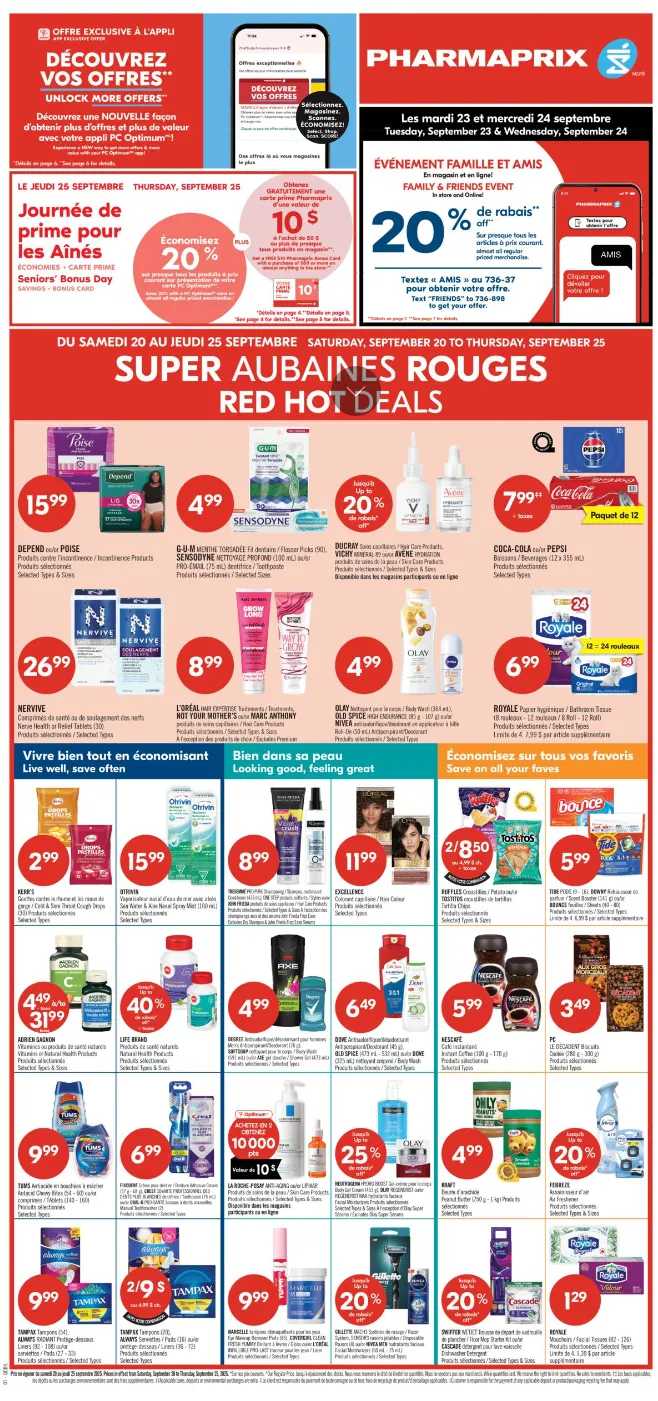 Pharmaprix flyers from September 20 to September 25 2025 - flyer page 3