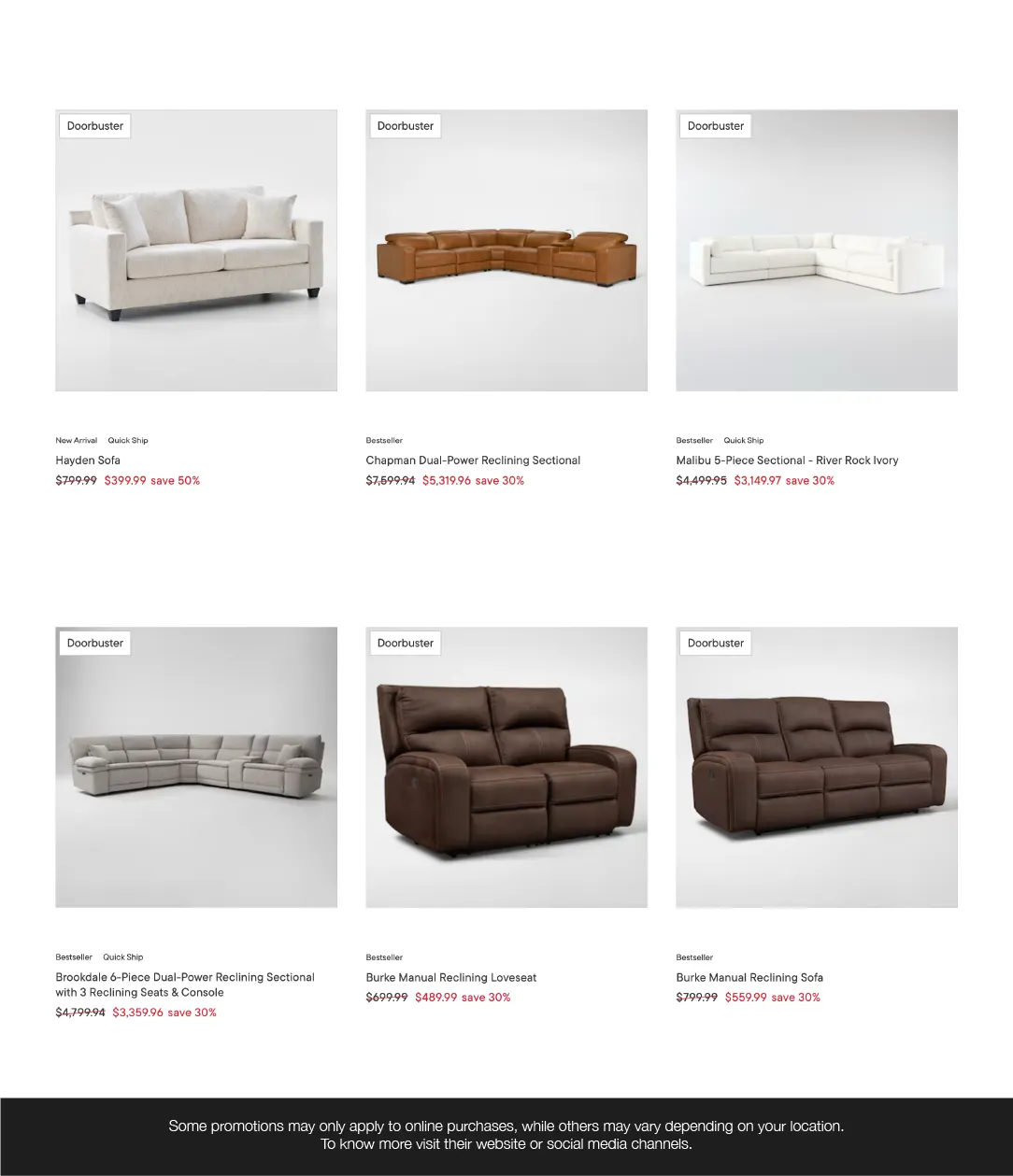 Weekly ad American Signature Furniture from December 10 to December 23 2025 - Page 2