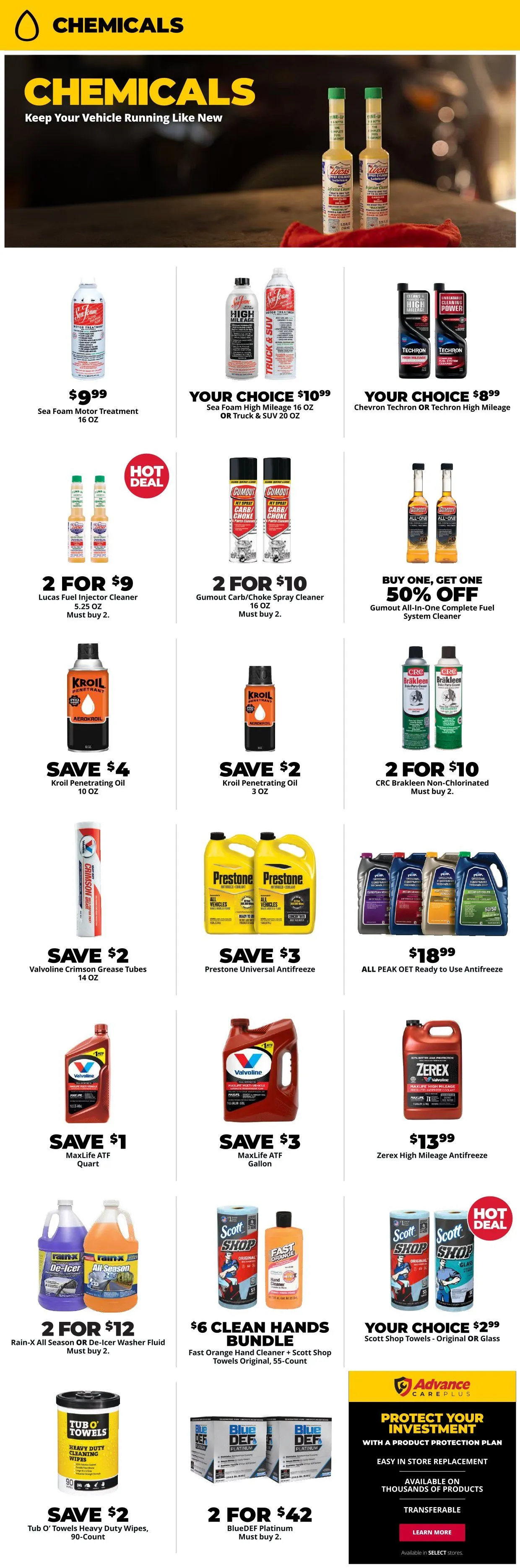 Weekly ad Advance Auto Parts Sales from October 30 to November 26 2025 - Page 3