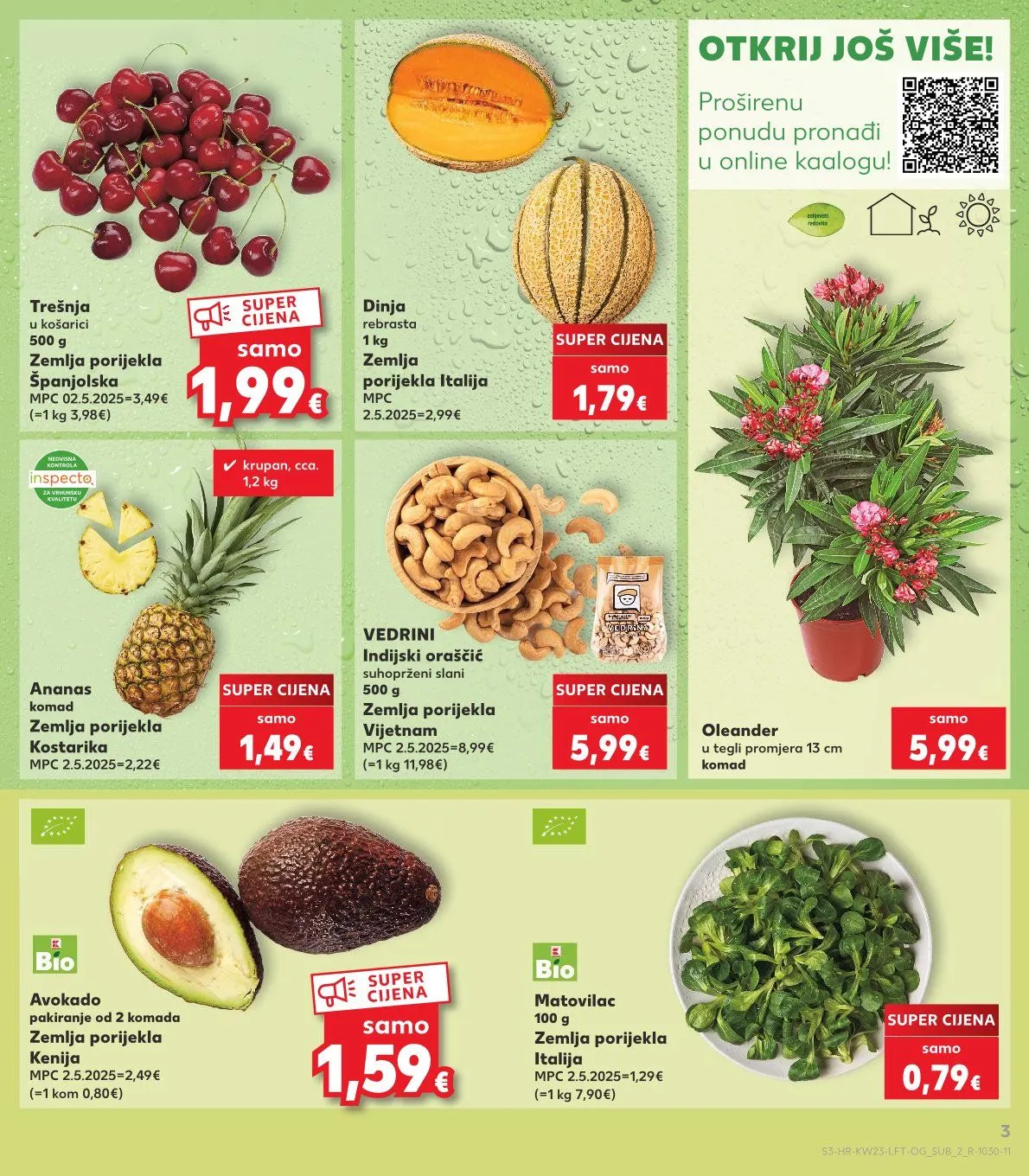Katalog Kaufland od 3. lipnja do 9. lipnja 2026. - Pregled Stranica 3