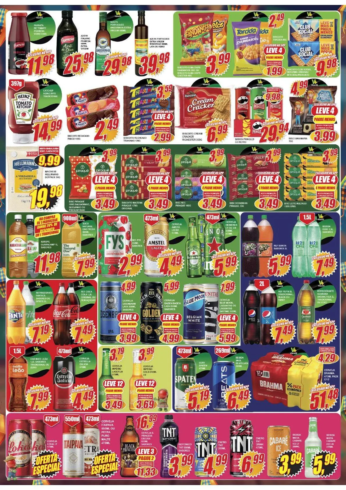 Encarte de Folhetos Vianense Supermercados 19 de junho até 25 de junho 2026 - Pagina 3