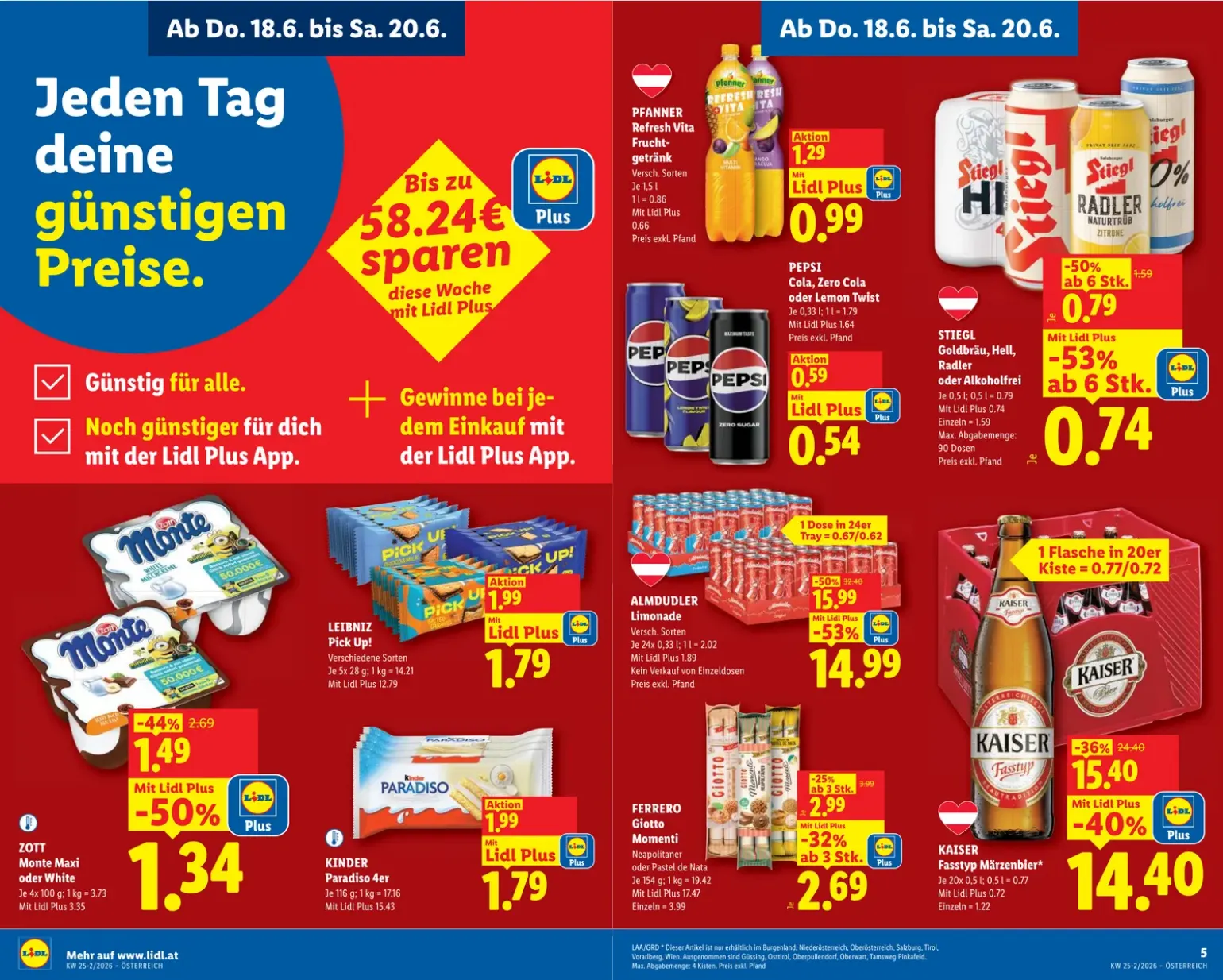  Lidl Prospekte von 18. Juni bis 20. Juni 2026 - Flugblätt seite  3