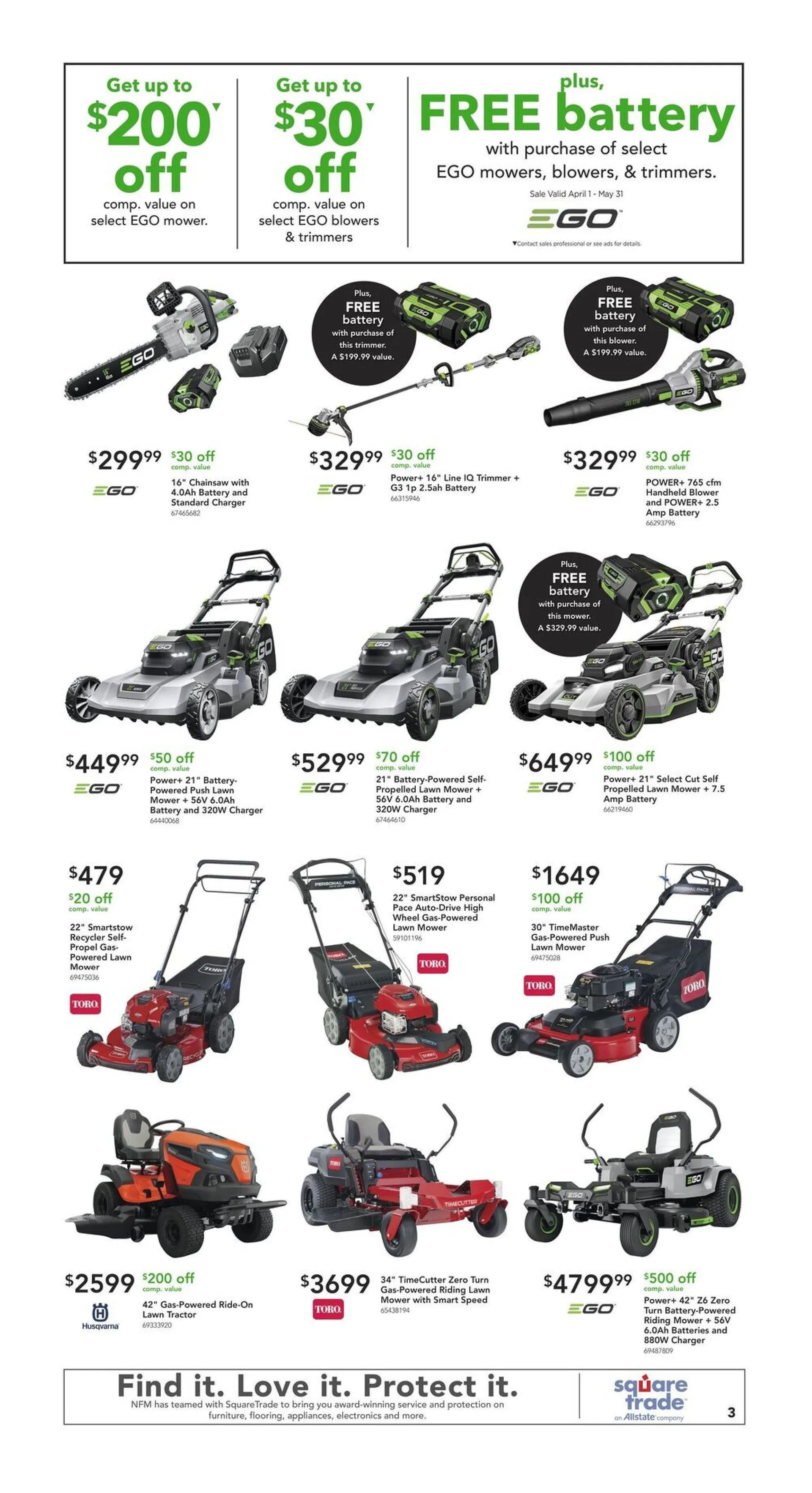 Weekly ad Nebraska Furniture Mart Sales from April 29 to May 5 2026 - Page 3
