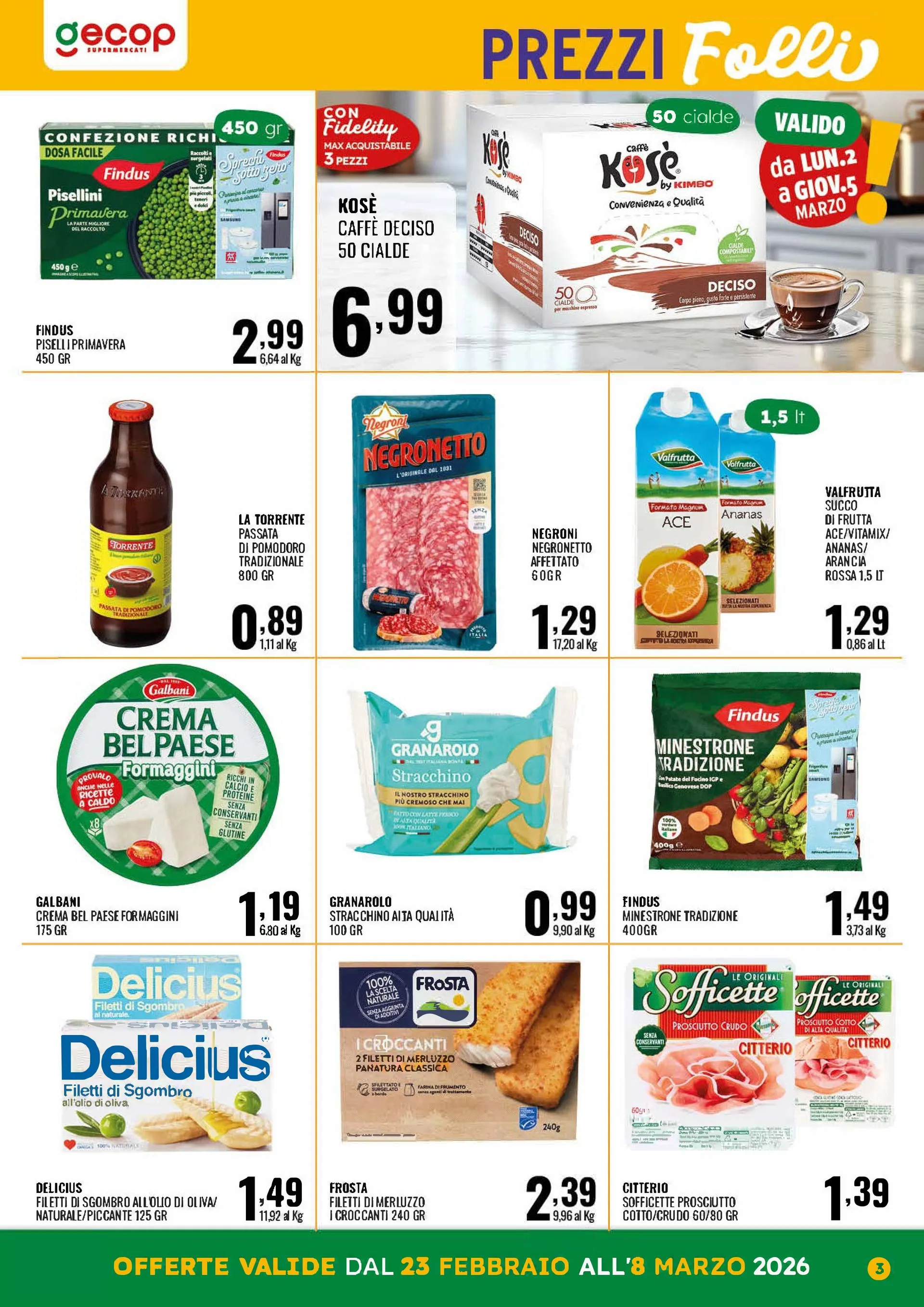 Volantini Gecop da 23 febbraio a 8 marzo di 2026 - Pagina del volantino 3