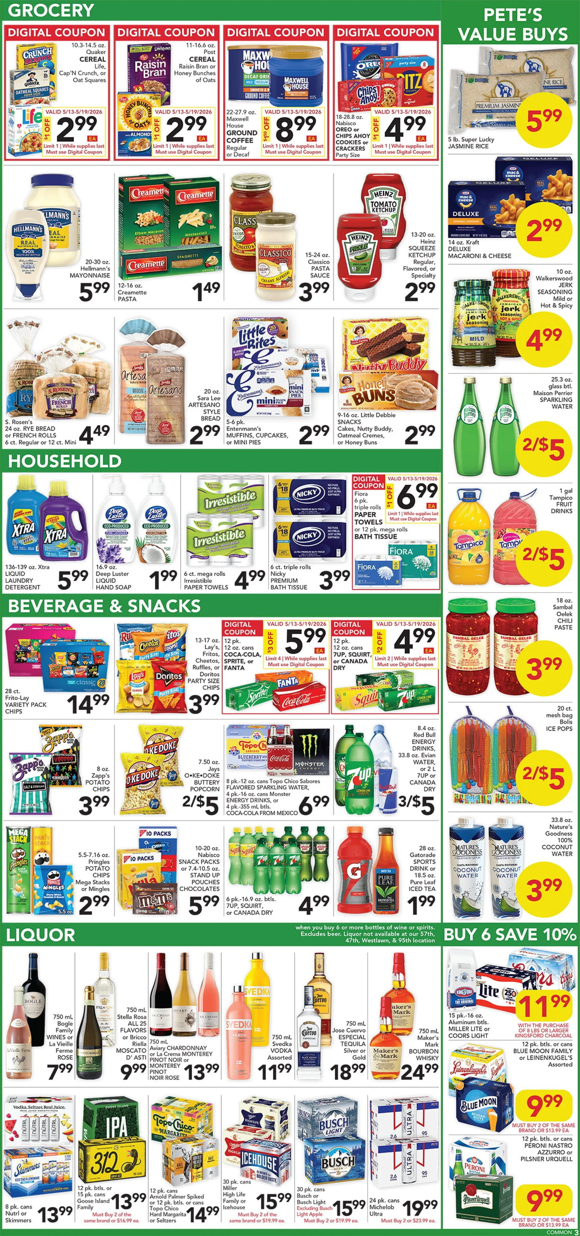 Weekly ad Pete's Fresh Market Sales from May 13 to May 19 2026 - Page 3