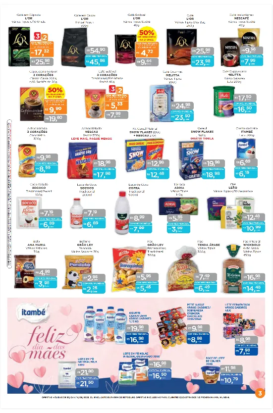 Encarte de Folhetos Supermercados Mundial  30 de abril até 15 de maio 2026 - Pagina 3