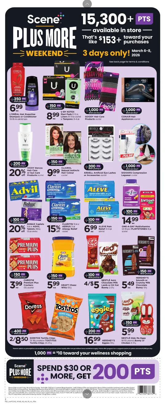 Lawtons Drugs Sales from March 6 to March 12 2026 - flyer page 3