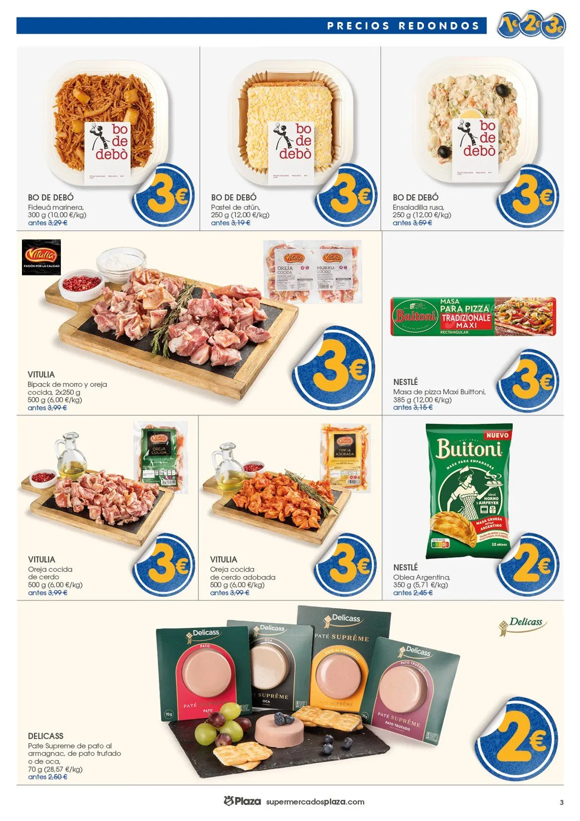 Catálogo de Supermercados Plaza Ofertas 22 de enero al 4 de febrero 2026 - Página 3