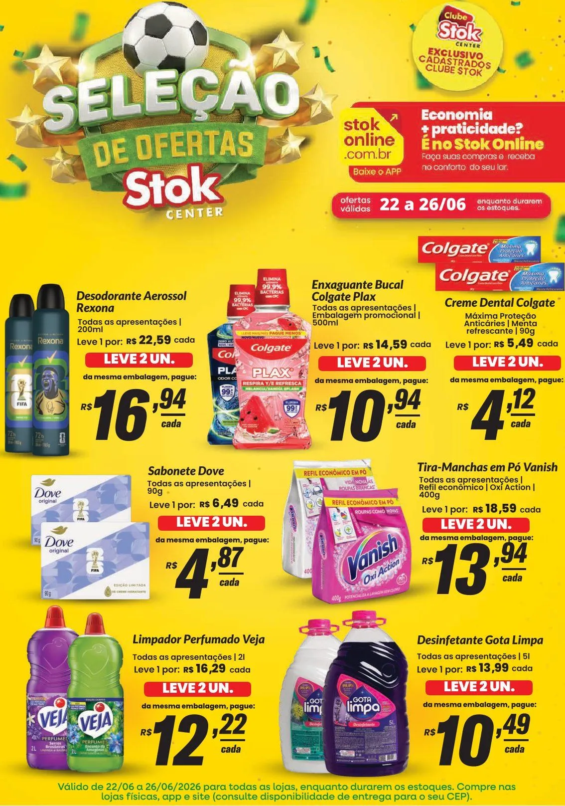 Encarte de Folhetos Stok Center 22 de junho até 26 de junho 2026 - Pagina 3