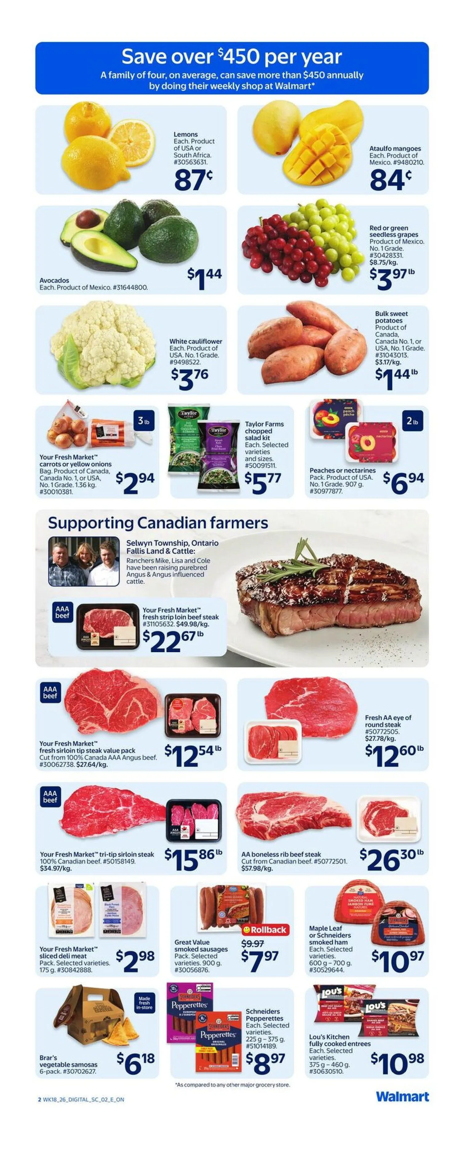 Walmart Sales from May 28 to June 3 2026 - flyer page 3
