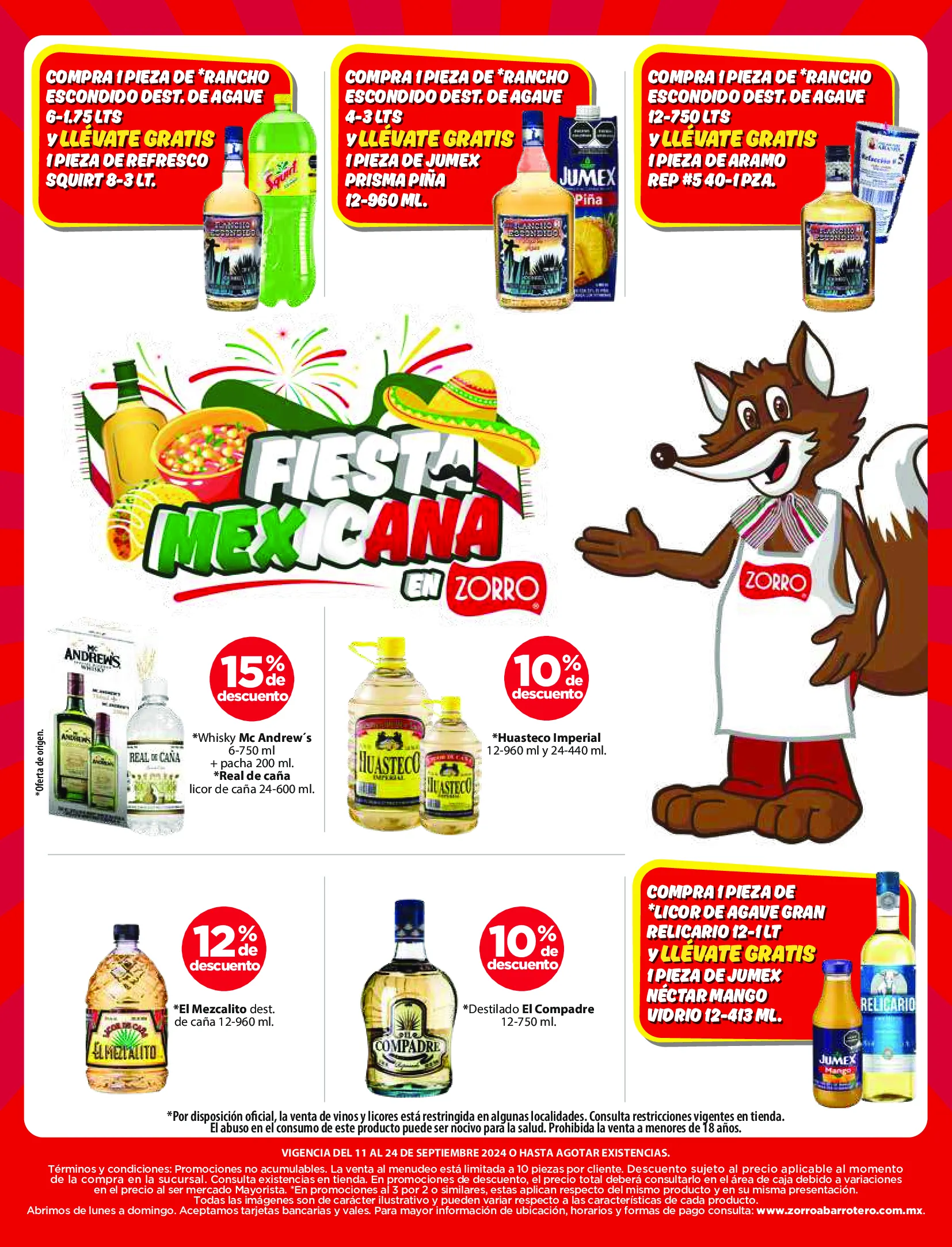 Catálogo de Oferta actual: Zorro 11 de septiembre al 24 de septiembre 2024 - Pagina 2