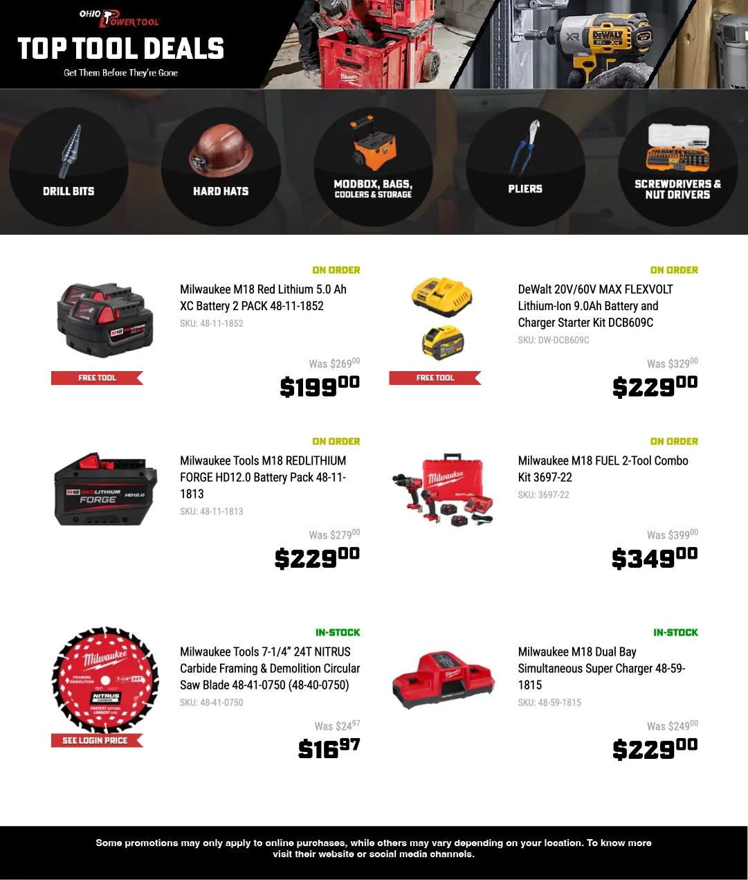 Weekly ad Ohio Power Tool Sales from July 6 to July 20 2026 - Page 2