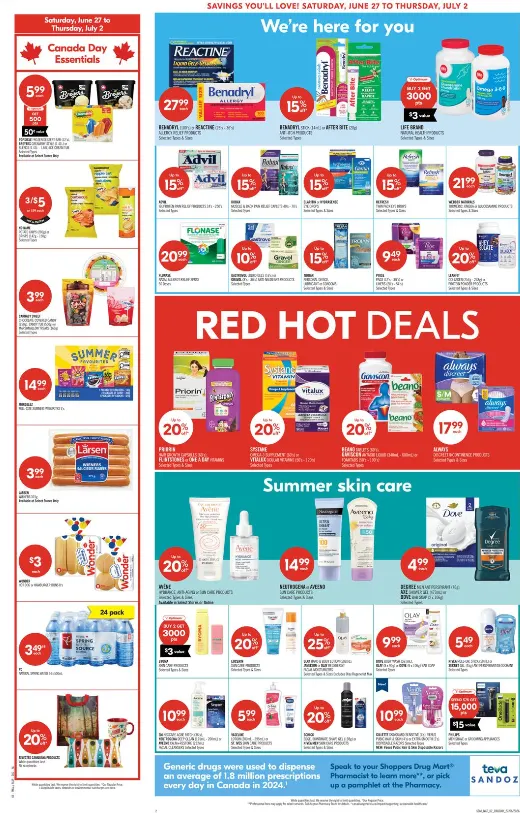  Shoppers Drug Mart Sales from June 27 to July 2 2026 - flyer page 3