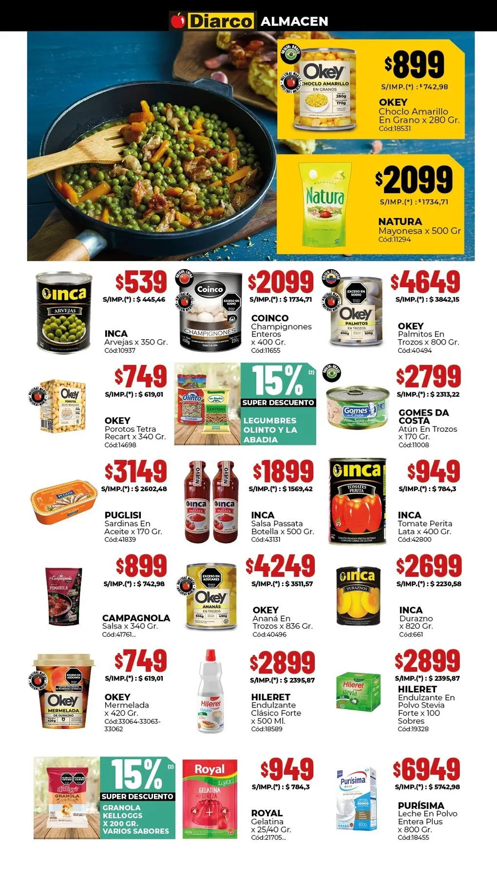 Ofertas de Ofertas Diarco 2 de marzo al 6 de marzo 2026 - Página 3 del catálogo