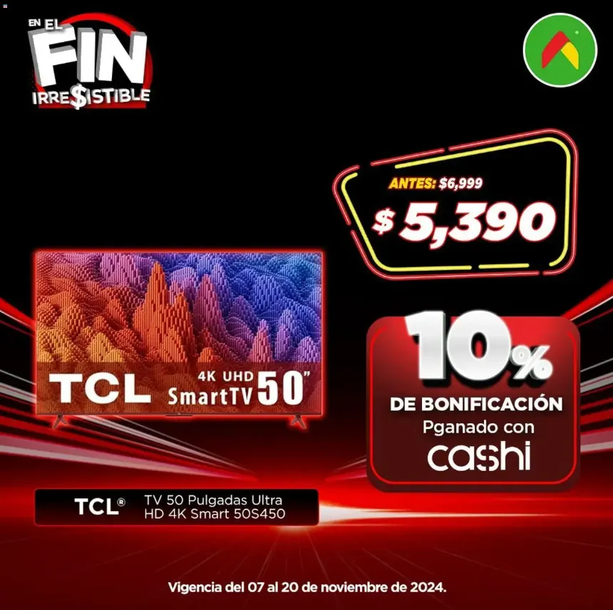 Catálogo de Fin Irresistible: Ofertas en televisores y pantallas 7 de noviembre al 20 de noviembre 2024 - Pagina 2