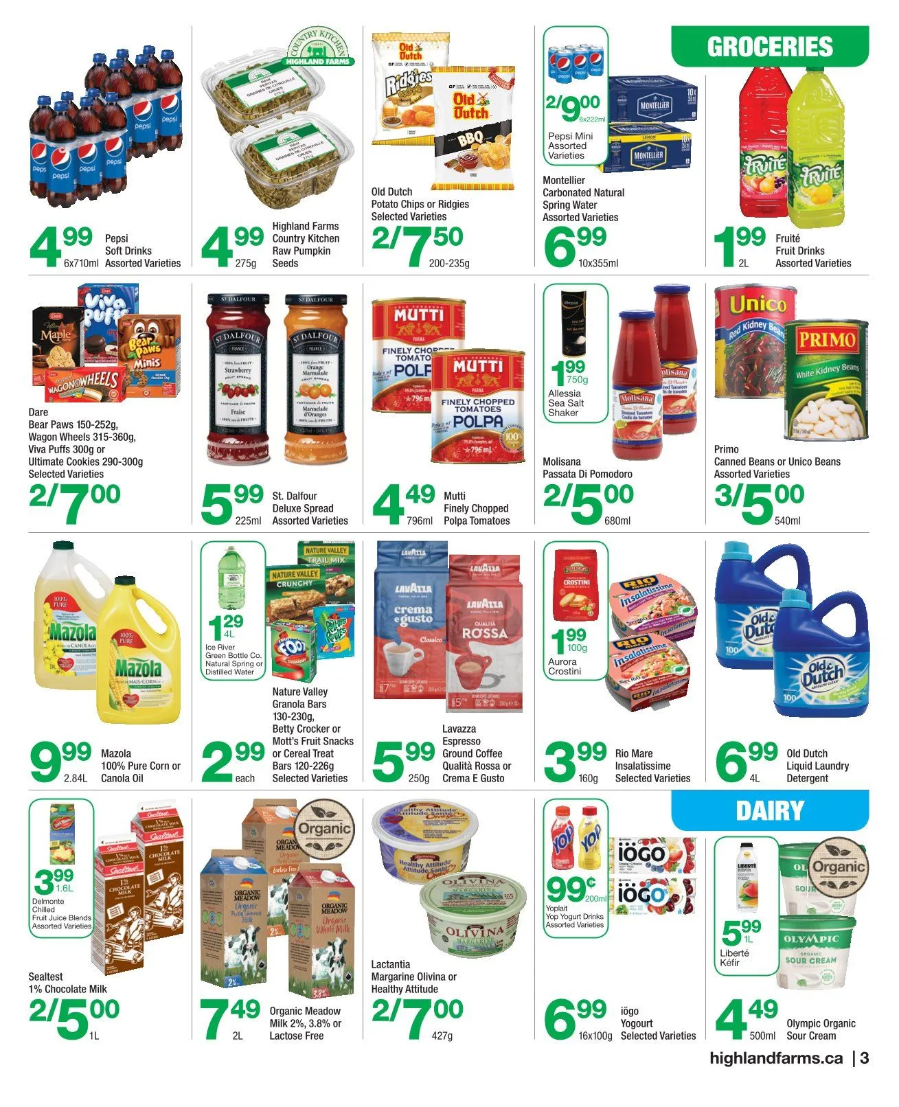 Highland Farms from April 9 to April 22 2026 - flyer page 3
