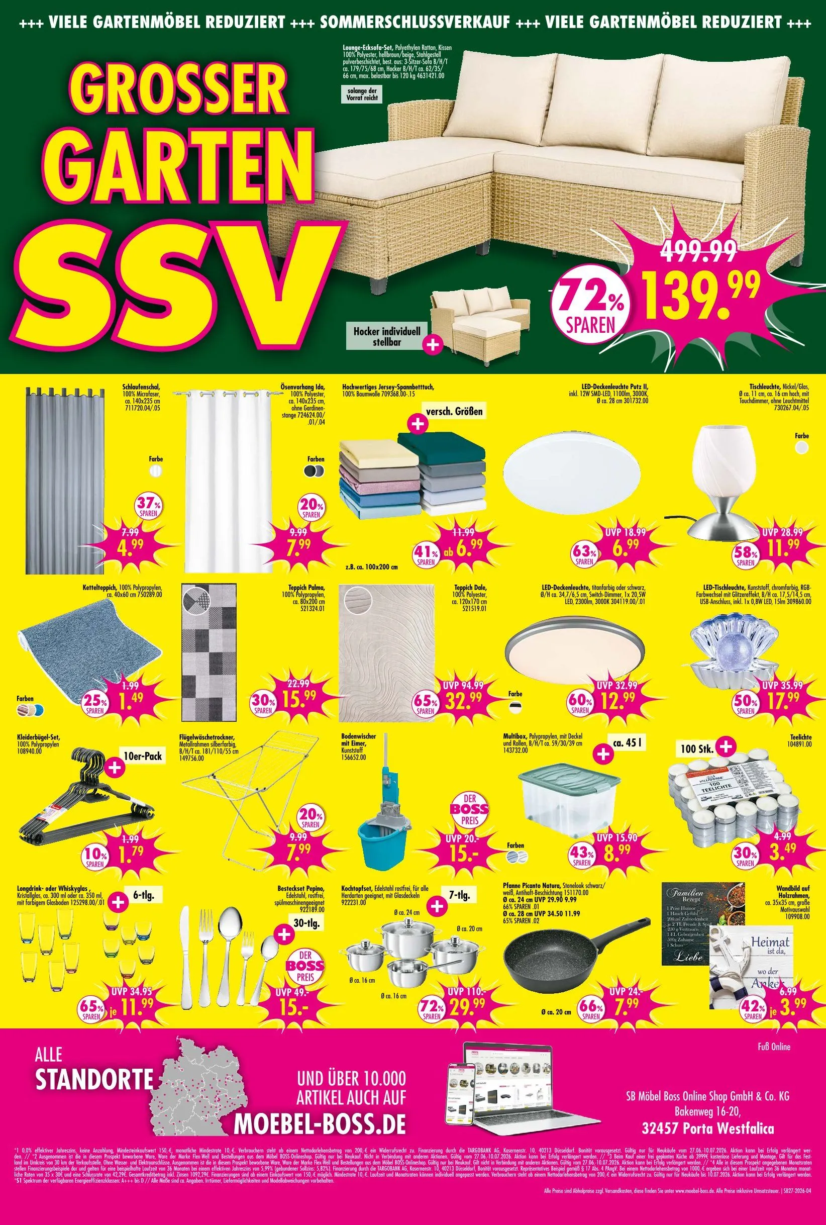  SB Möbel Boss Prospekte  von 27. Juni bis 10. Juli 2026 - Prospekt seite 3