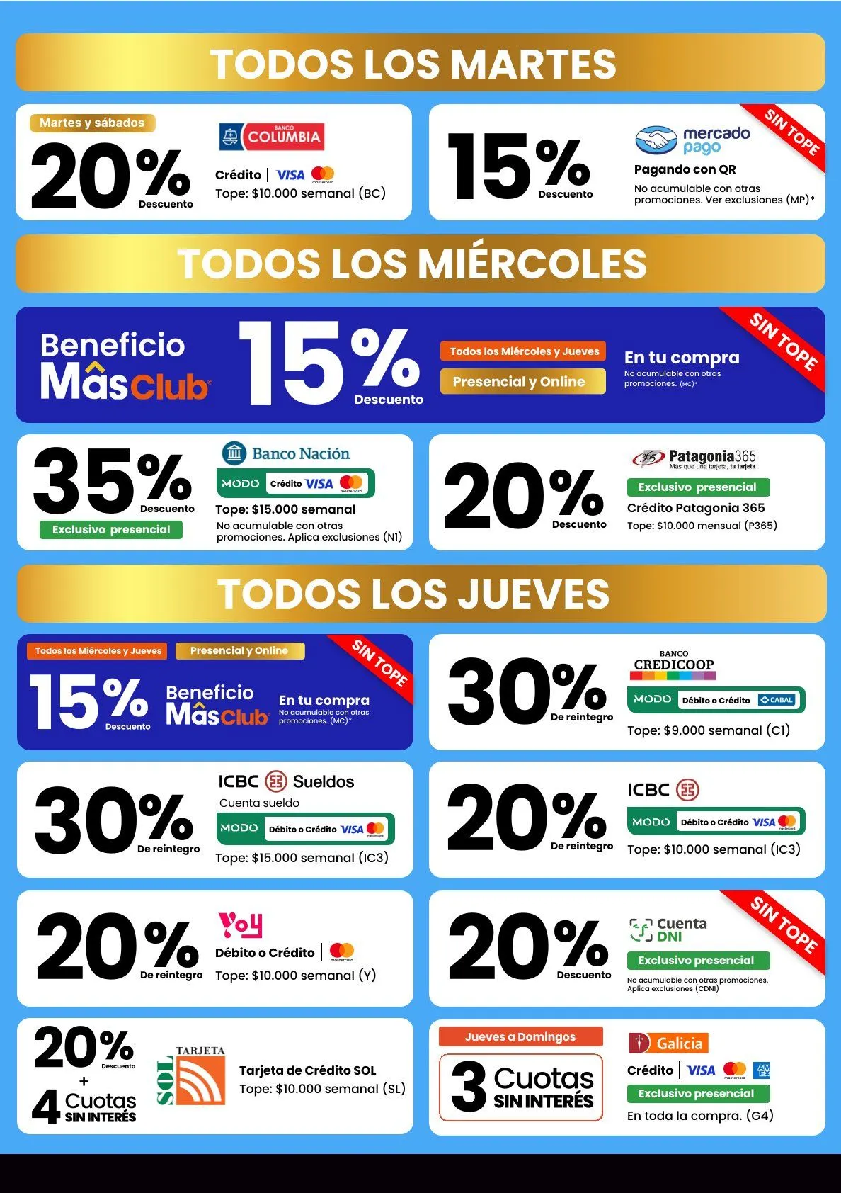 Ofertas de Ofertas Changomas 1 de julio al 31 de julio 2026 - Página 3 del catálogo