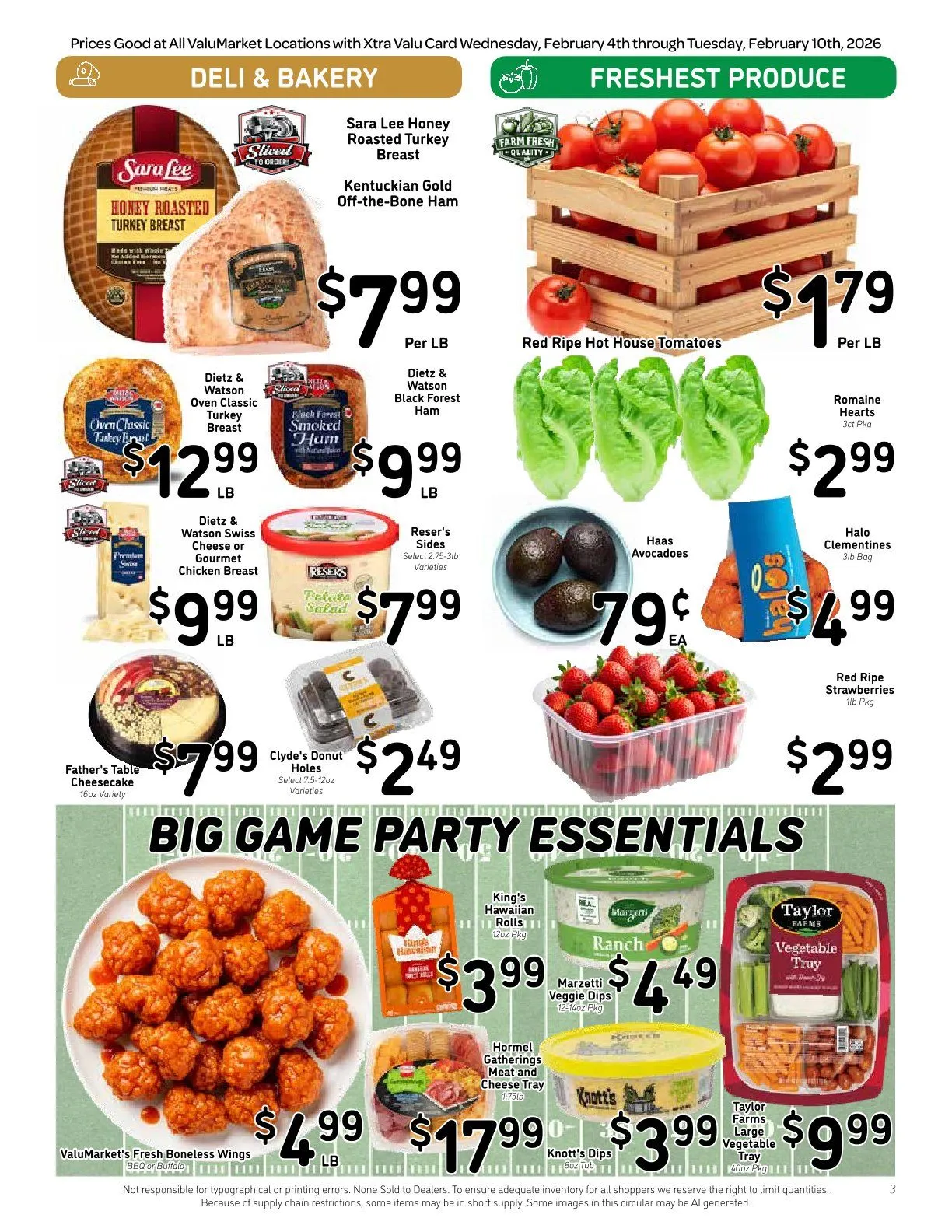 Weekly ad ValuMarket Sales from February 4 to February 10 2026 - Page 3