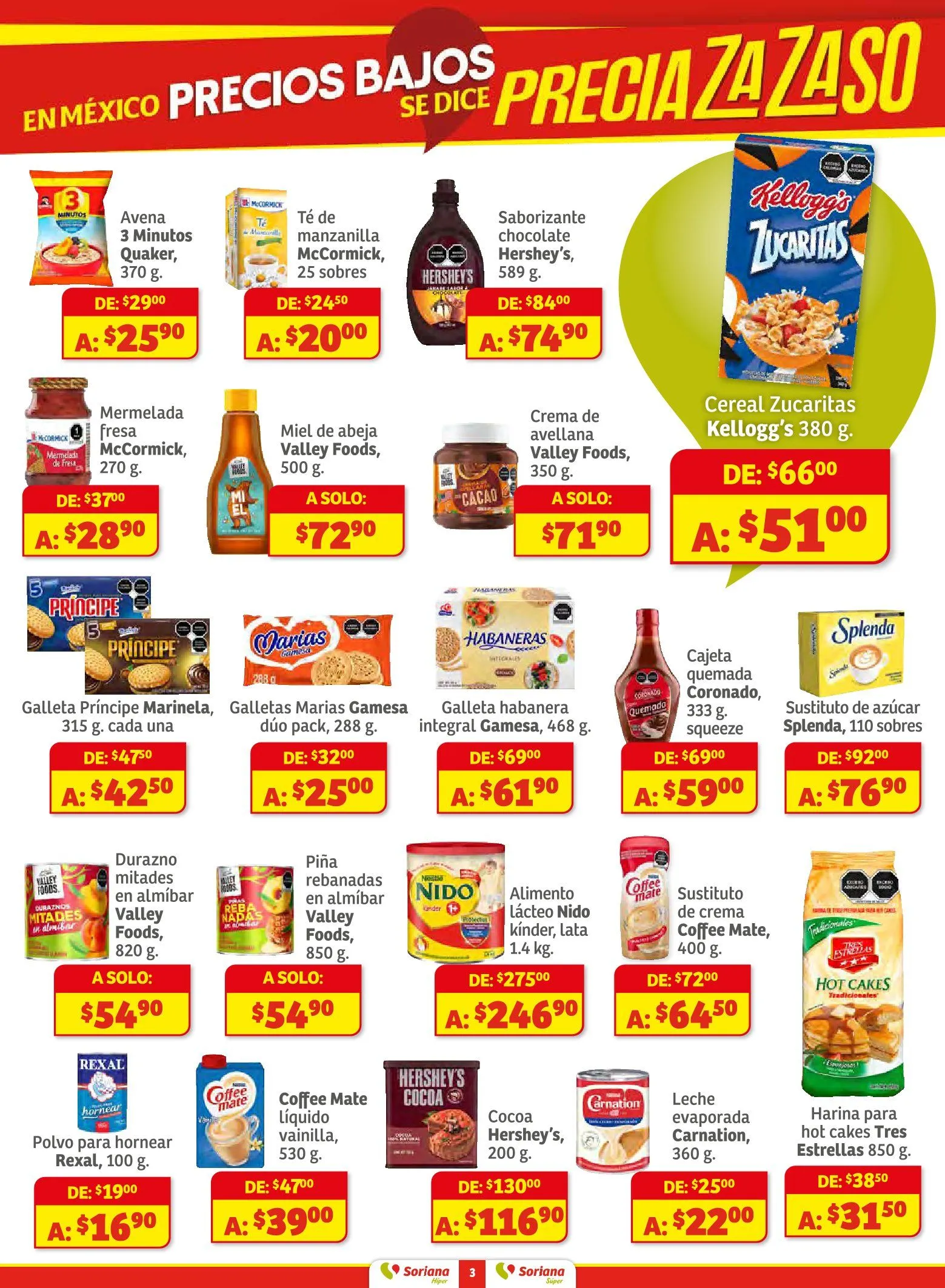 Catálogo de Soriana Ofertas 13 de noviembre al 15 de noviembre 2025 - Pagina 3