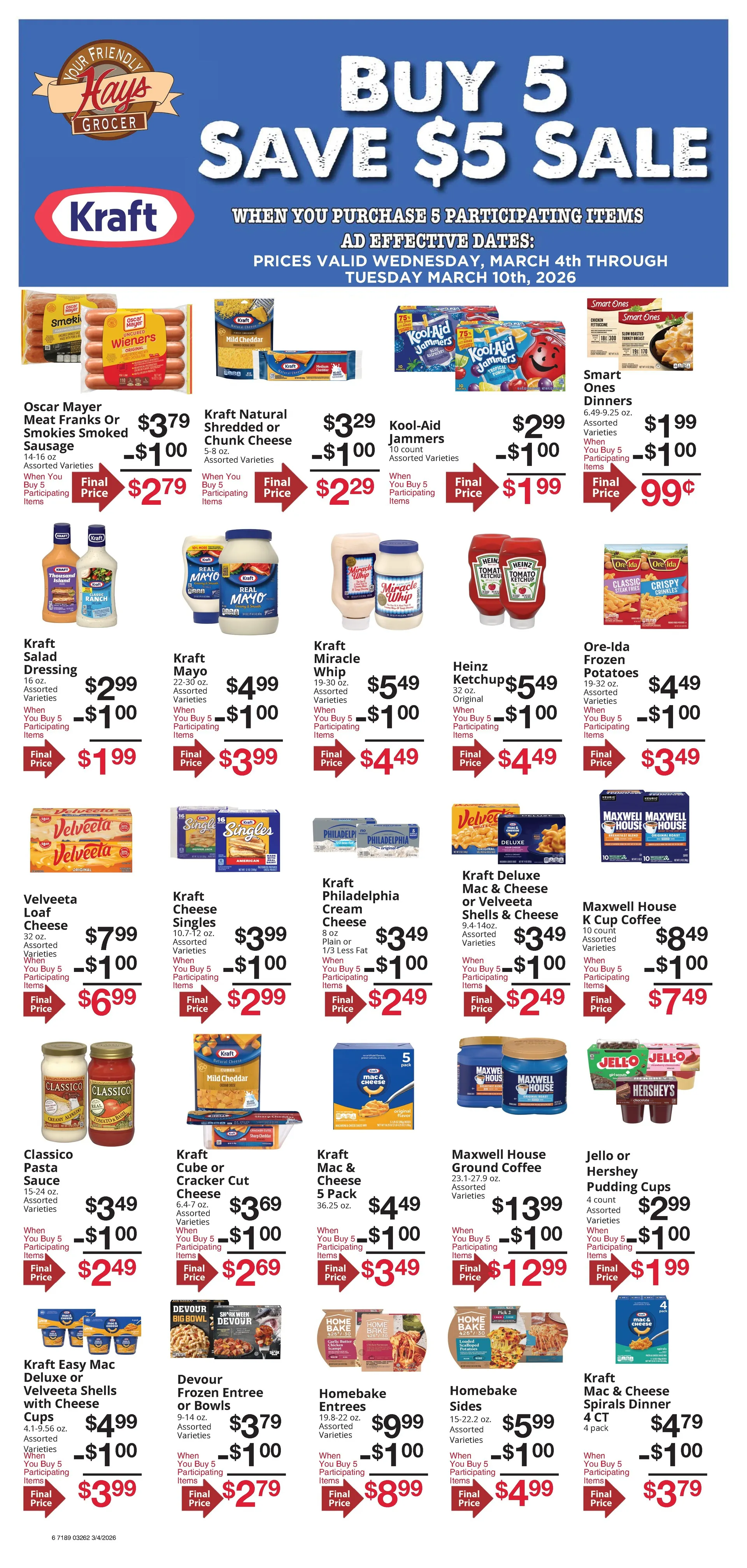 Weekly ad Hays Supermarket Sales from March 4 to March 10 2026 - Page 3