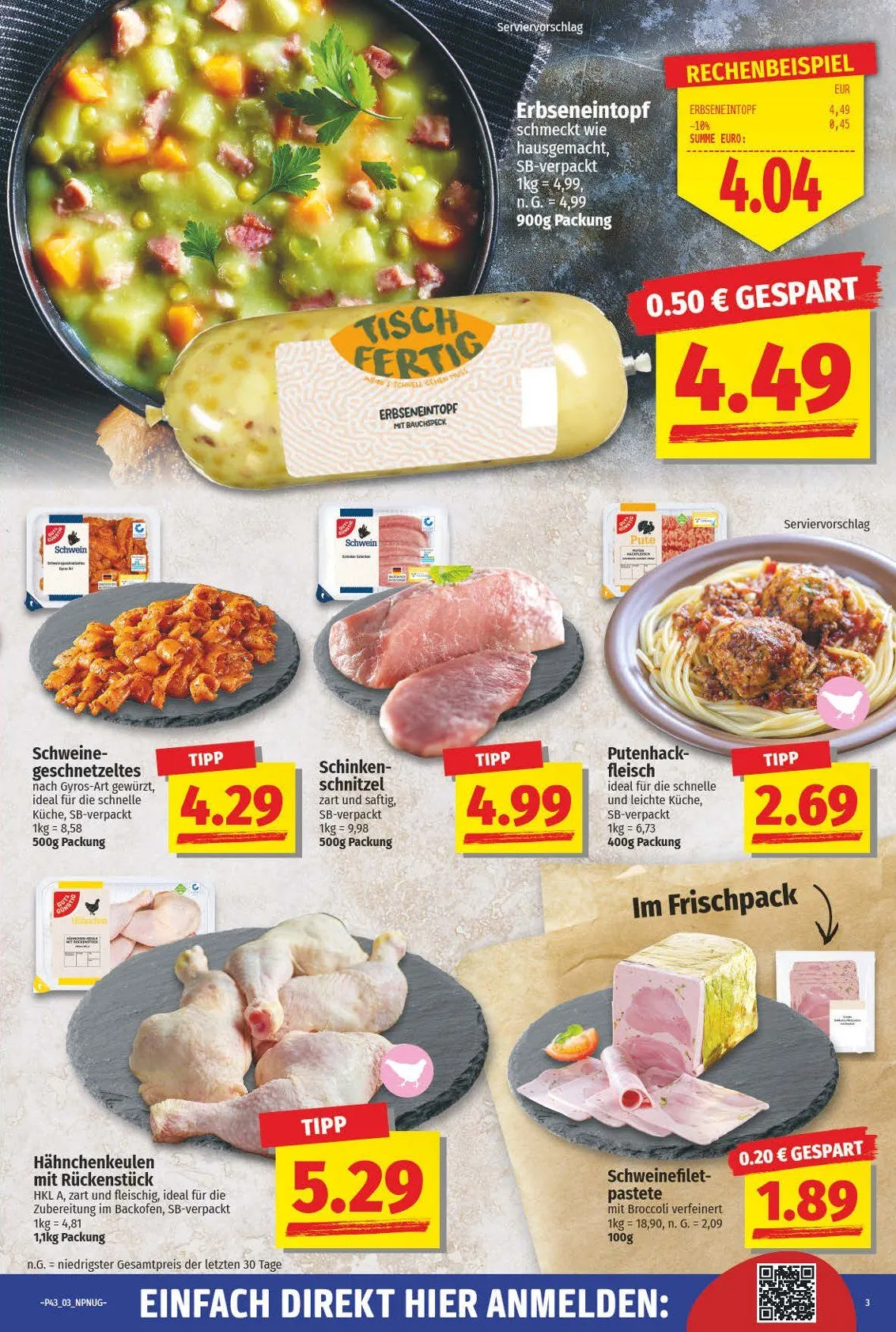  Prospekt NP Discount von 19. Oktober bis 24. Oktober 2025 - Prospekt seite 3