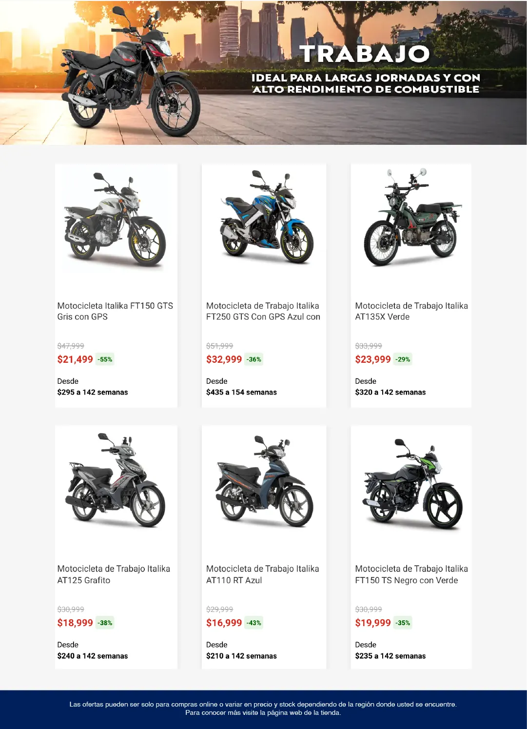 Catálogo de Italika Ofertas 16 de julio al 30 de julio 2026 - Pagina 2