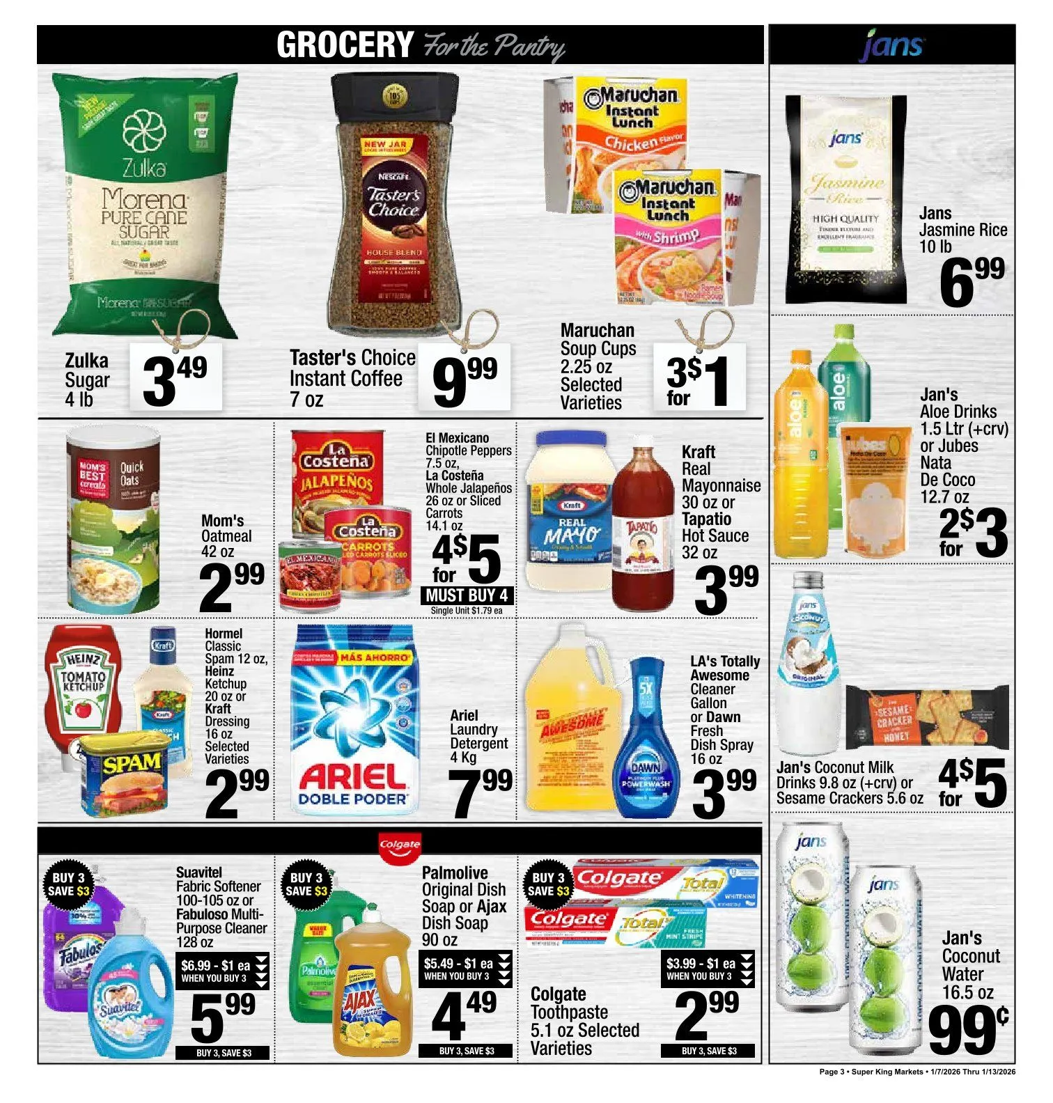 Weekly ad Super King Markets Sales from January 7 to January 13 2026 - Page 3